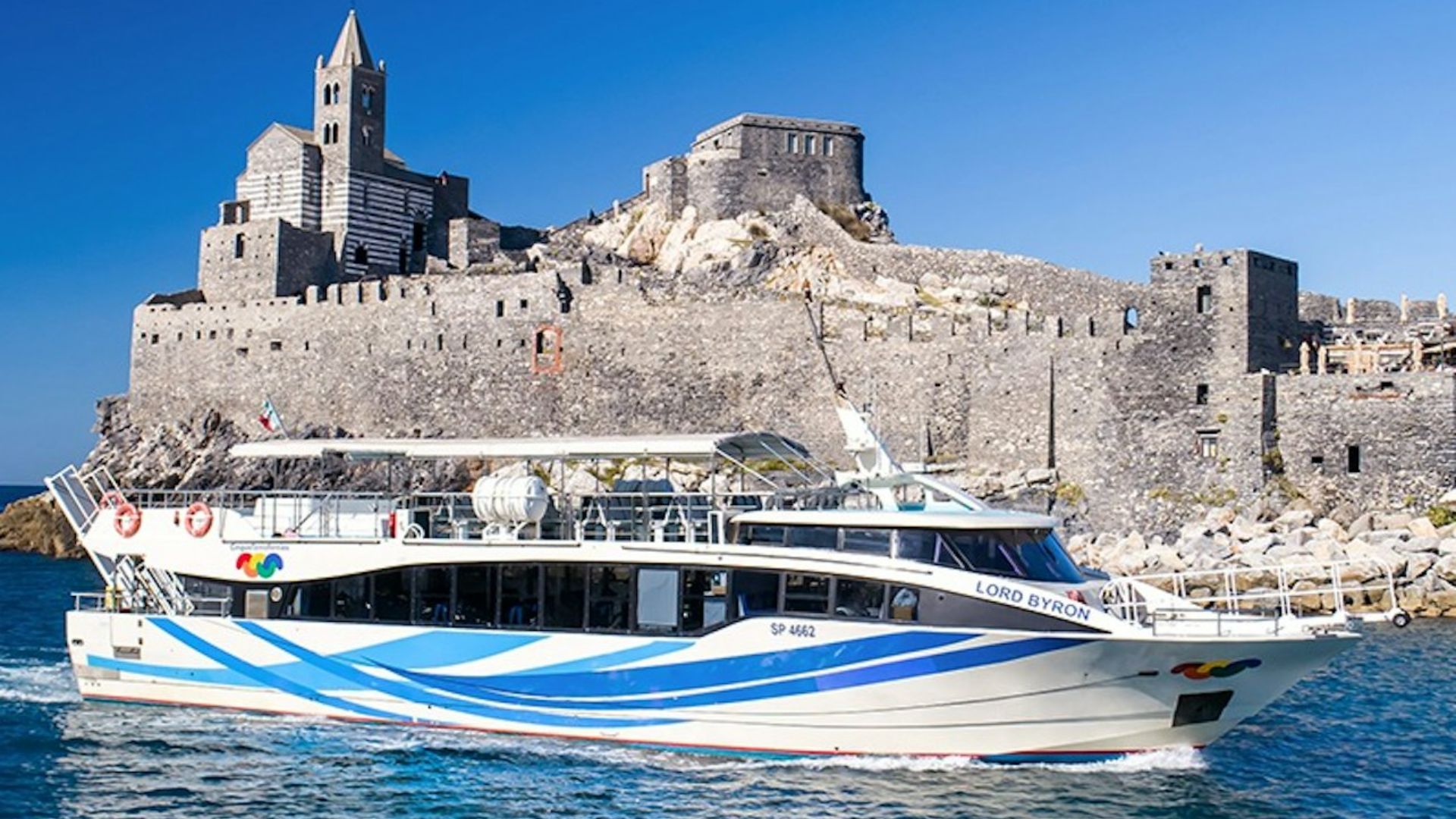 拉斯佩齐亚出发，前往波多韦内雷、蒙特罗索和韦尔纳扎一日游