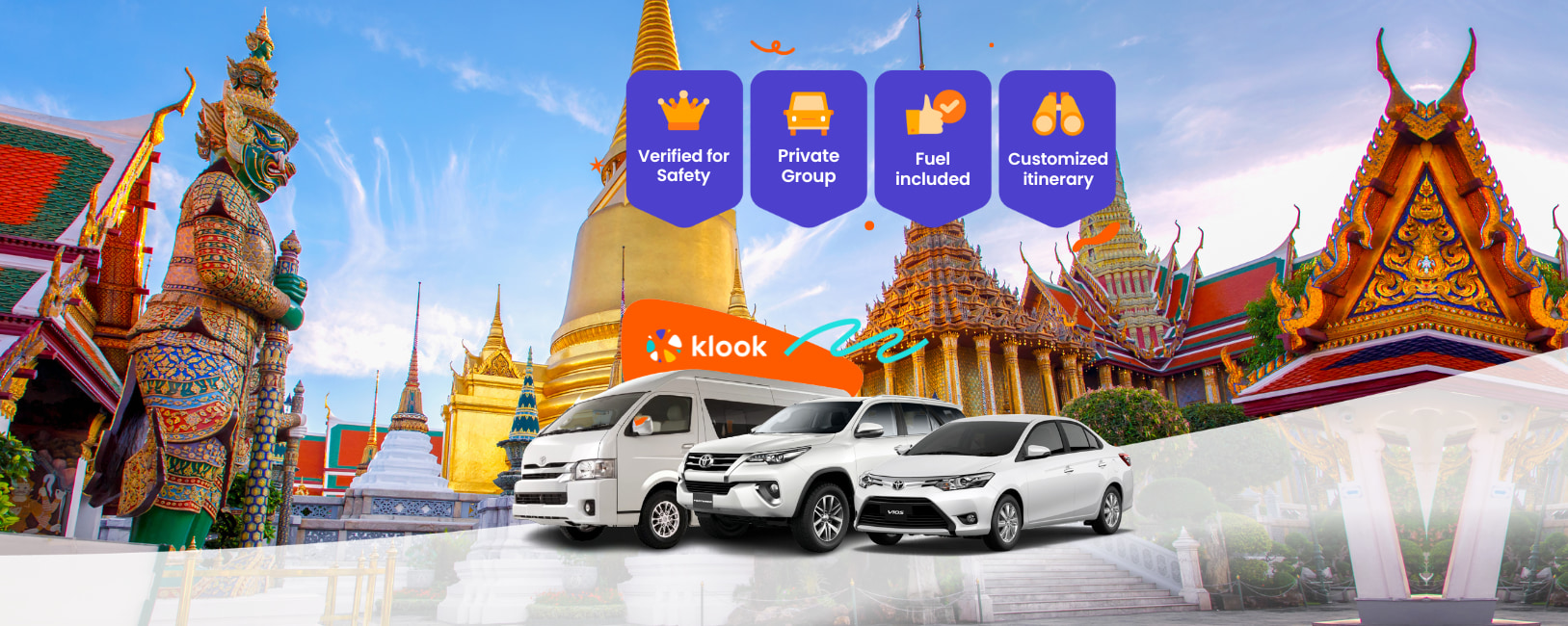 曼谷包车带司机服务 (Bangkok Private Car Rental with Driver by SST)