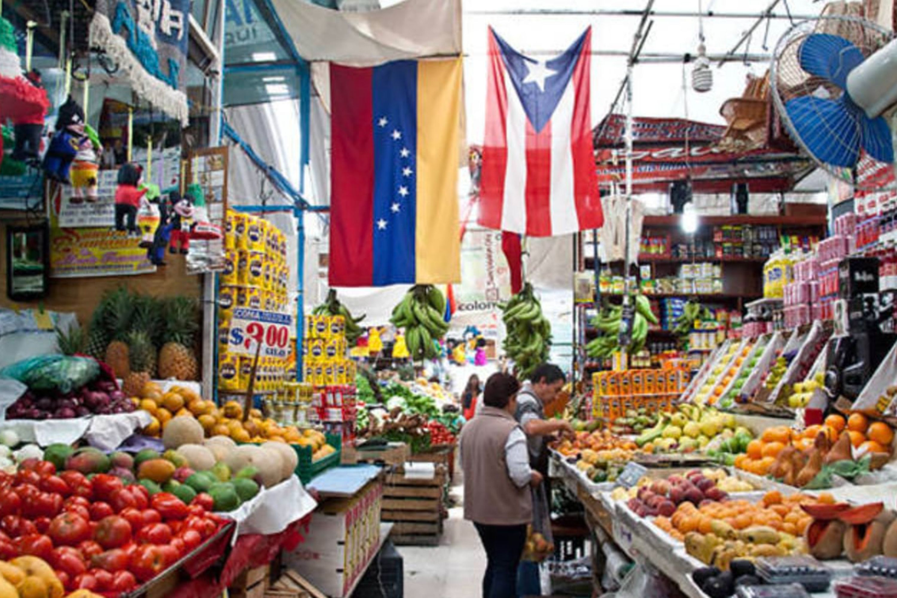 墨西哥城墨西哥城市场之旅