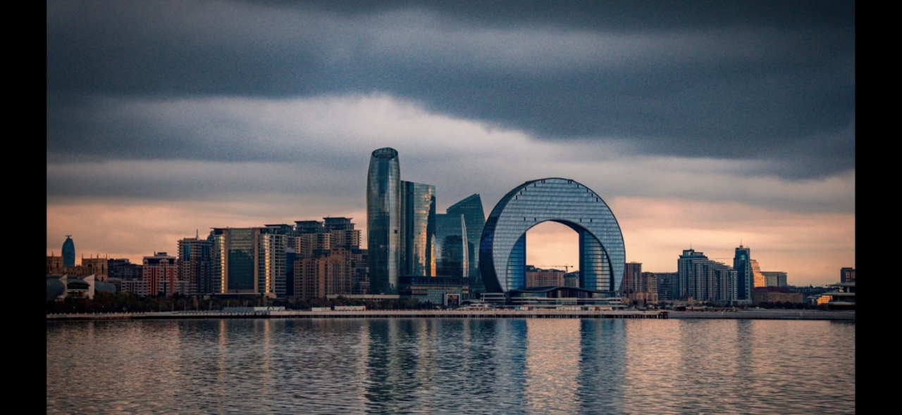 巴库乘船游览世界上最大的湖泊里海