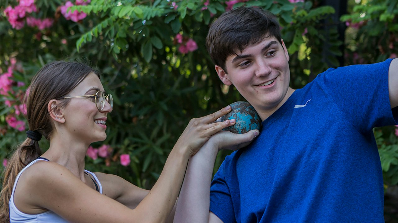 在雅典体验奥运赛事般的训练