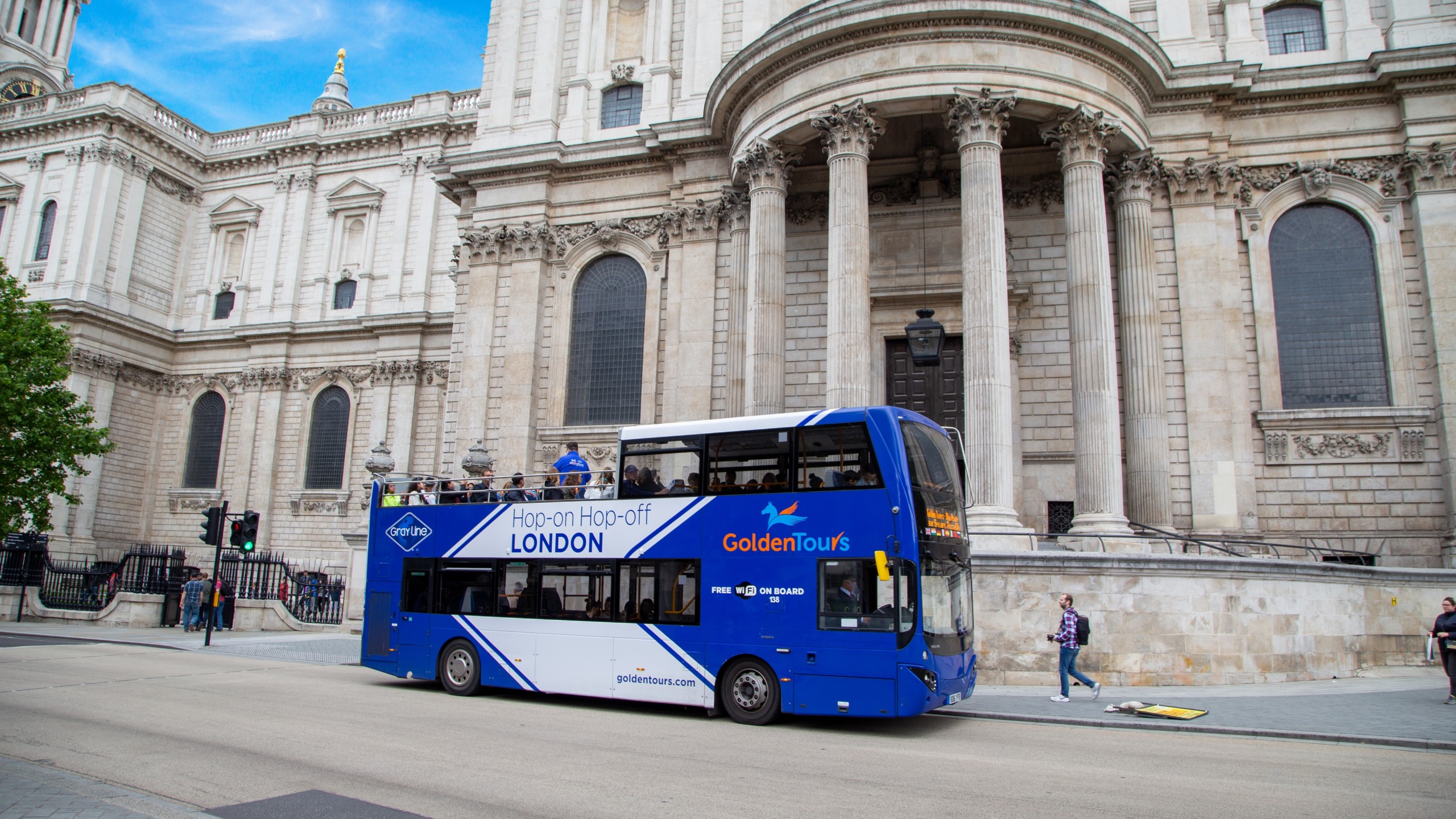 金旅伦敦随上随下观光巴士与杜莎夫人蜡像馆门票