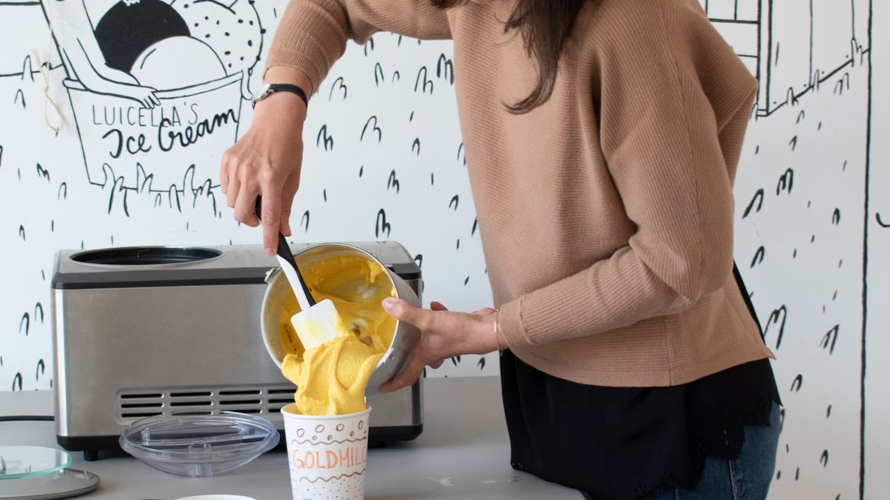 在汉堡体验Luicella's冰淇淋制作工坊