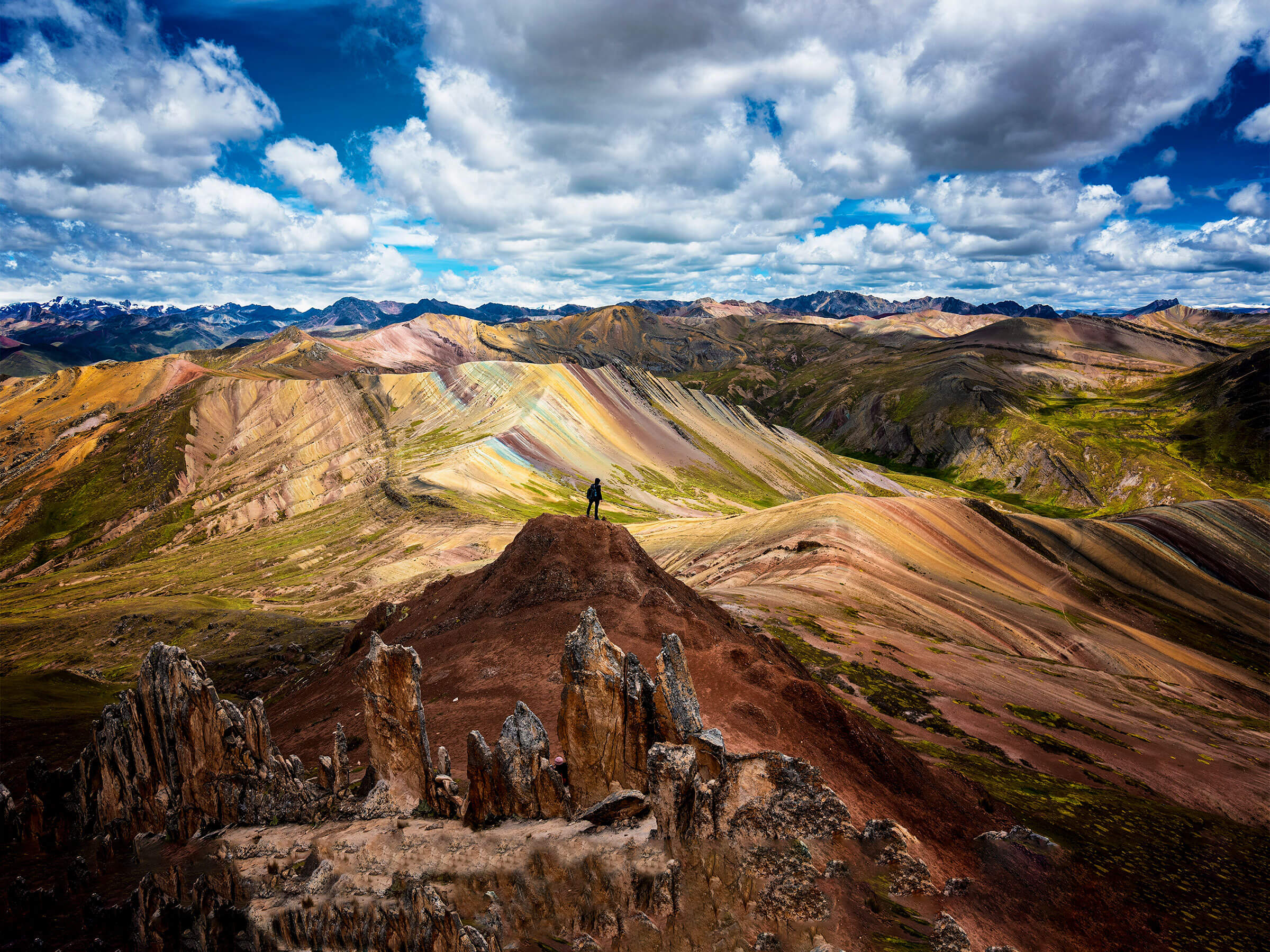从库斯科出发前往帕尔科约彩虹山的全日游