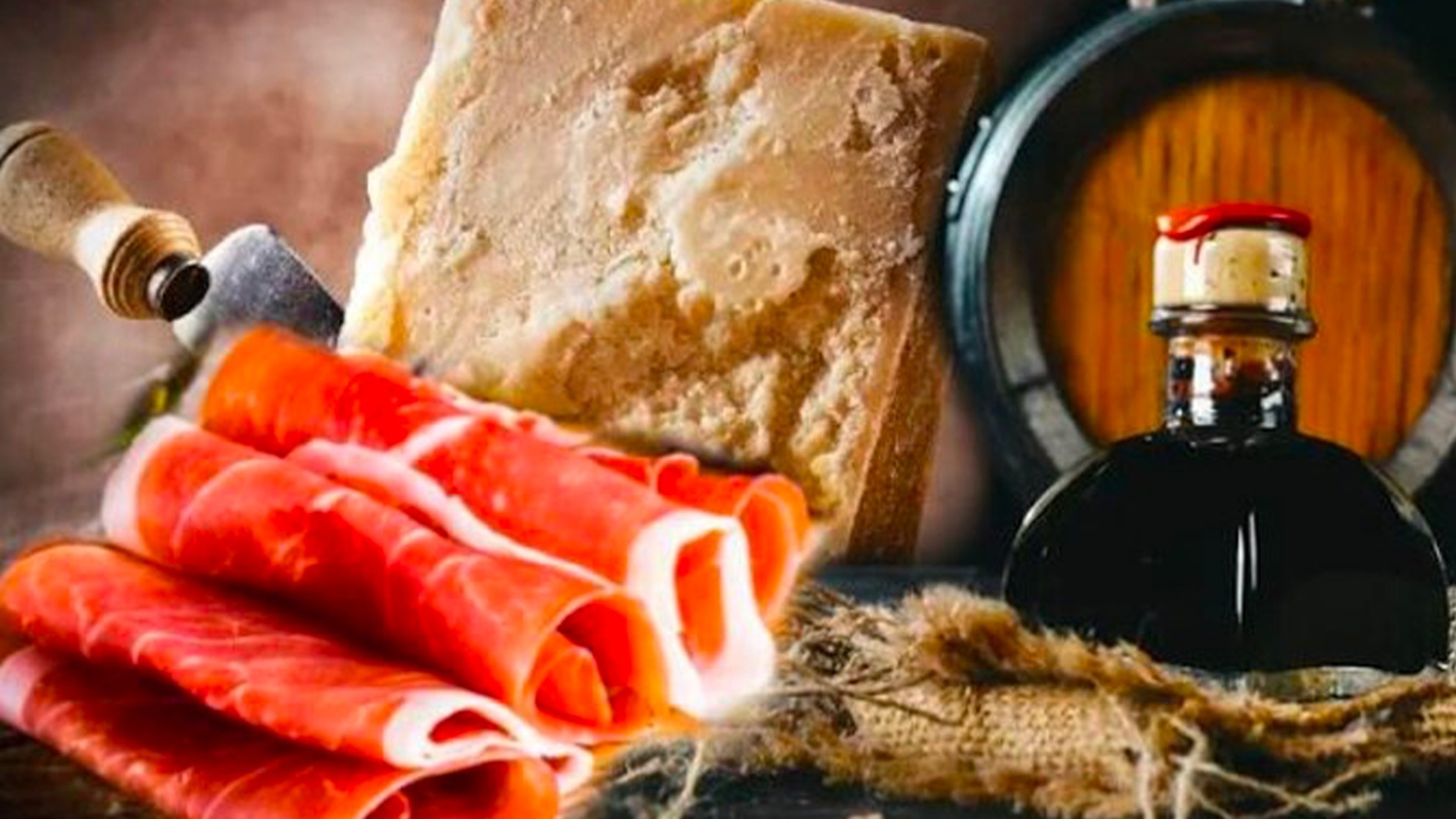 帕玛森干酪、帕玛火腿和巴萨米克醋工厂之旅