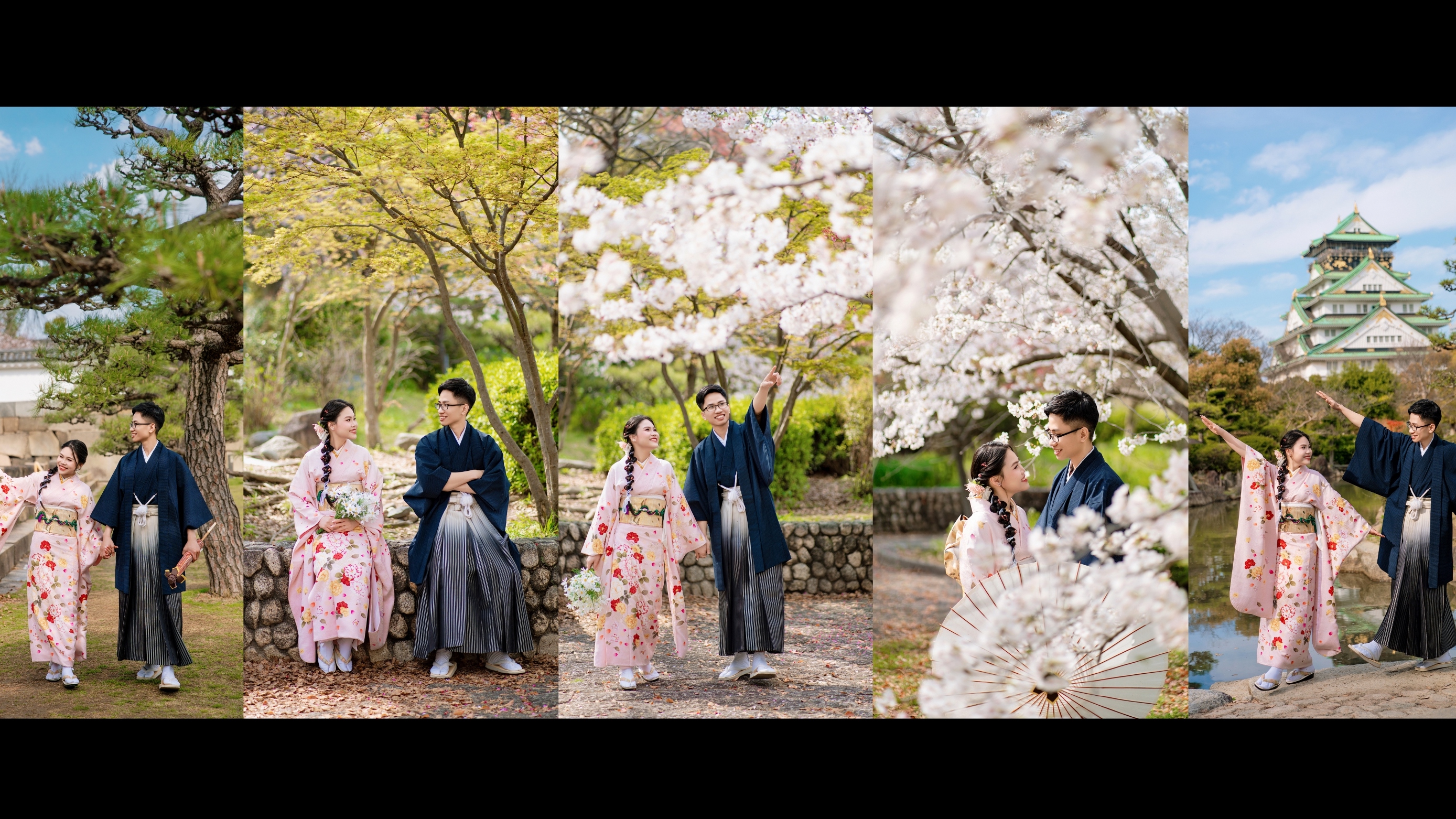 和服/浴衣租赁/写真拍摄（大阪城/大阪天满宫）Kimono Rental Misaki