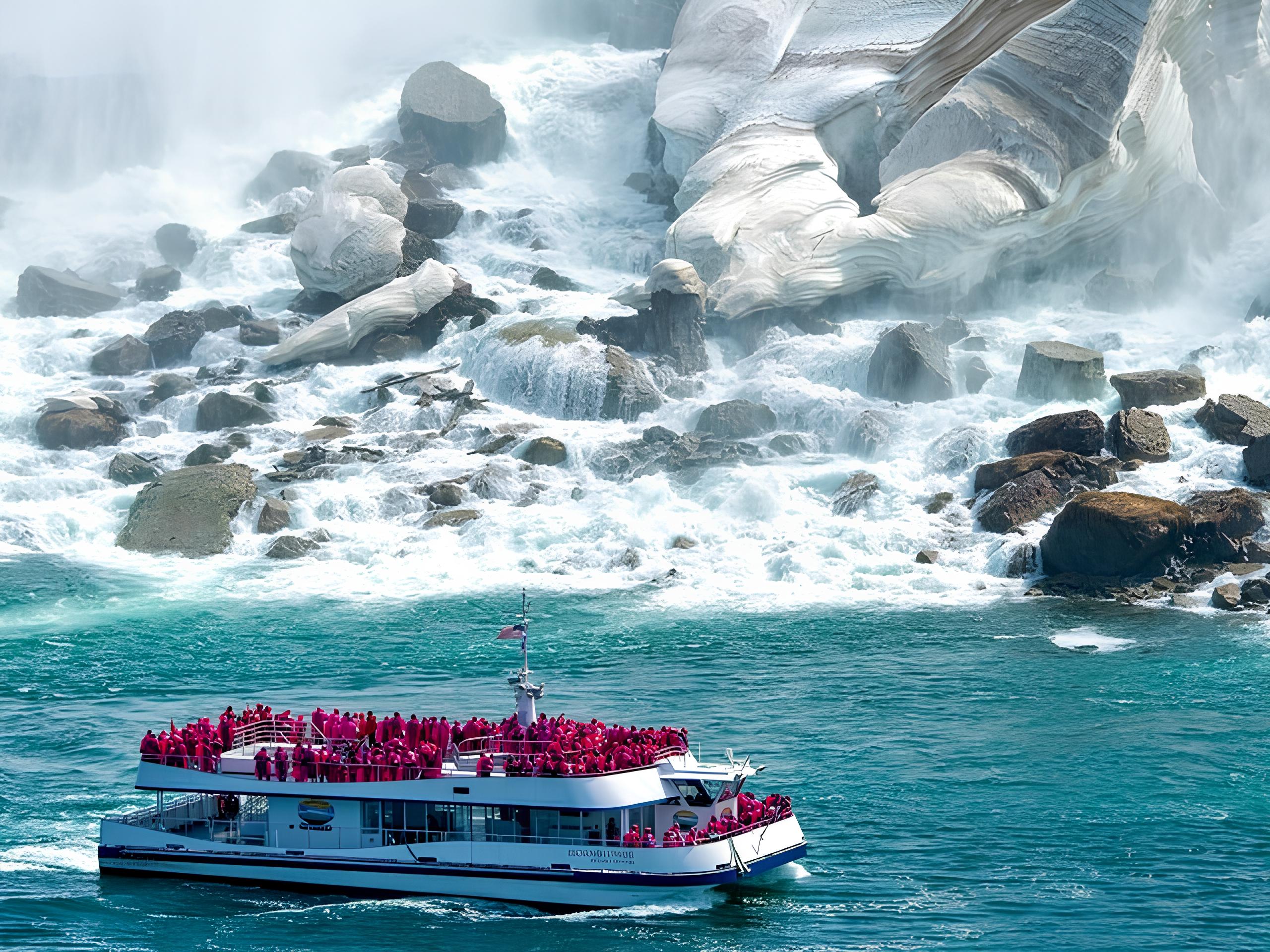 从多伦多出发尼亚加拉大瀑布之旅（含乘船、旅程和午餐）