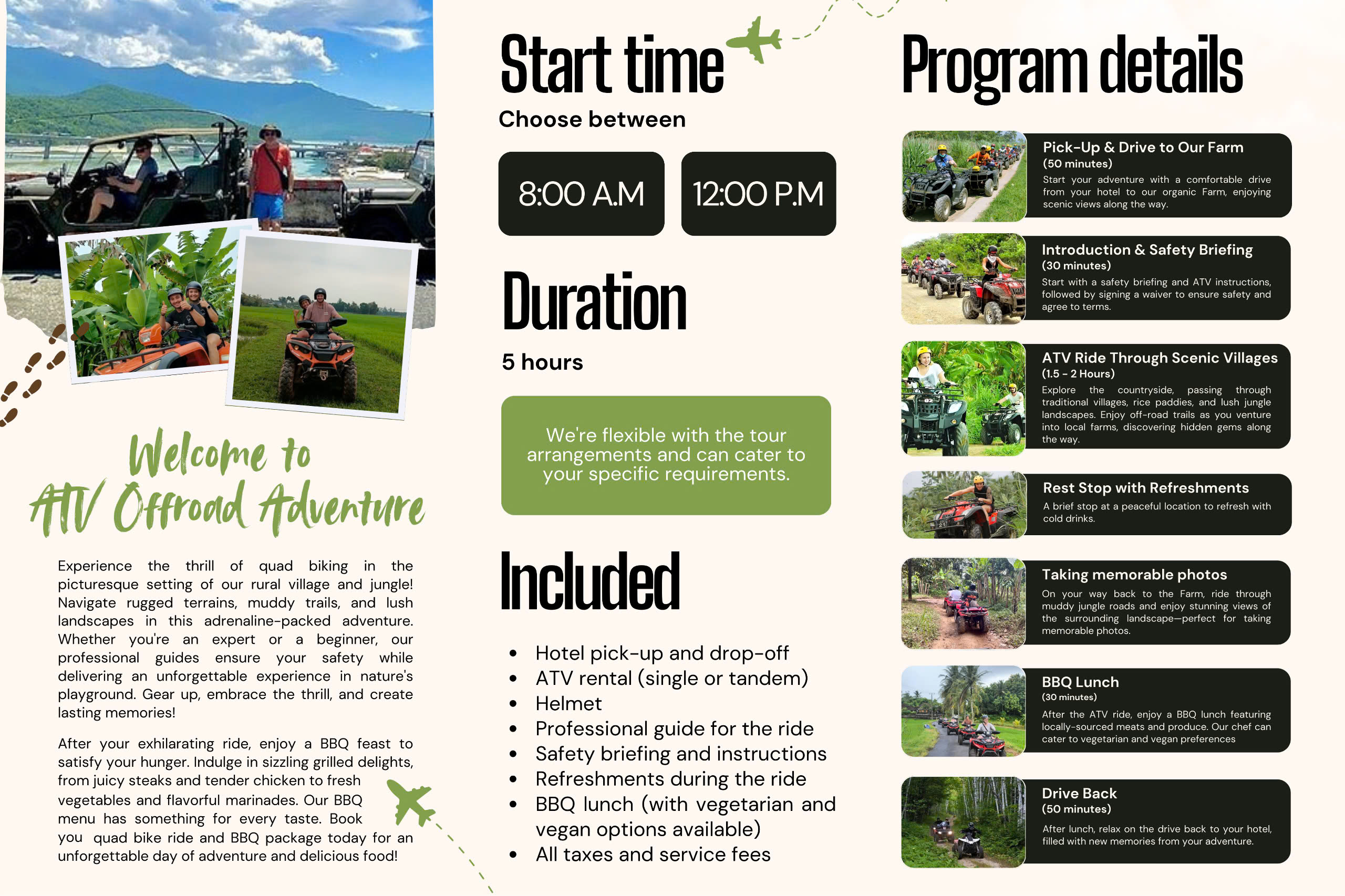 从会安或岘港出发的全地形车冒险之旅