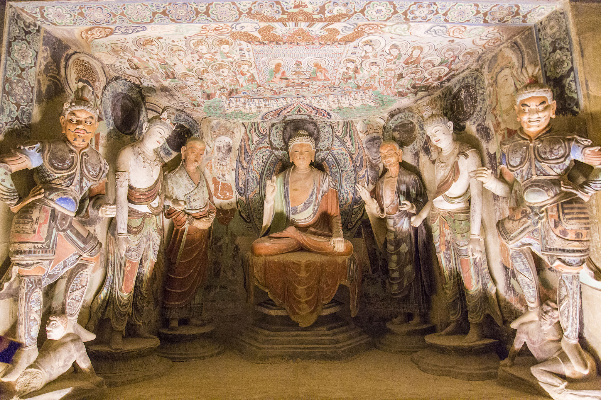 甘肃敦煌玉林石窟与西千佛洞私人导览一日游（探寻神秘的古老壁画+千年佛光心灵之旅）