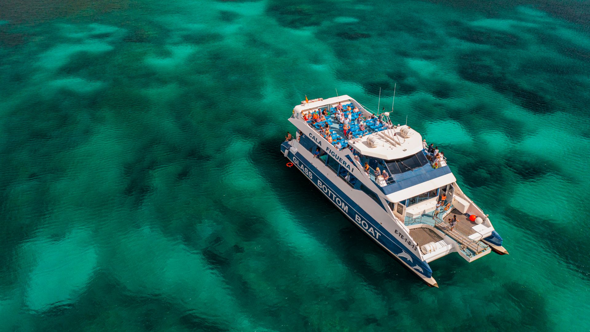 阿尔库迪亚湾Es Coll Baix乘船体验