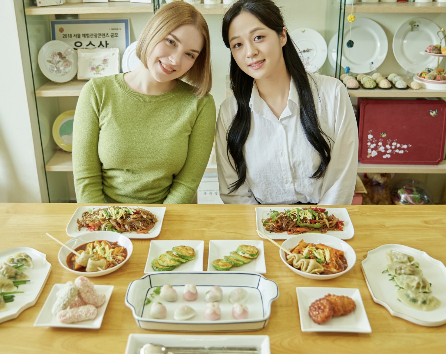 首尔城市观光与韩式料理甜点烹饪体验