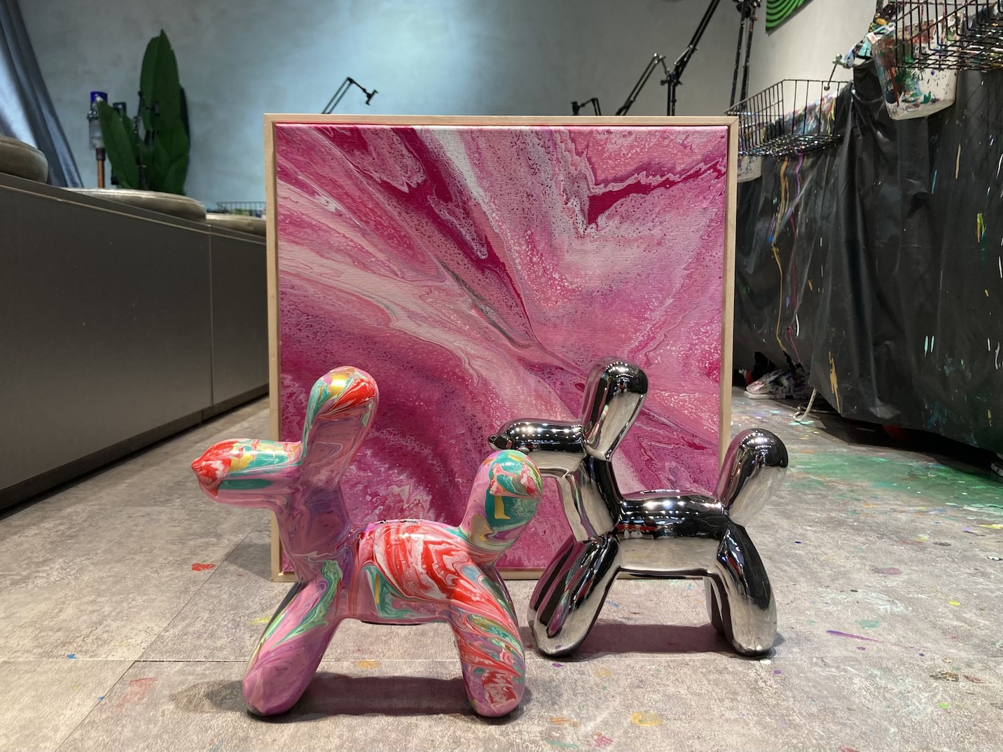 AURA ART THE ORBIT - Balloon Dog Spin Art Workshop