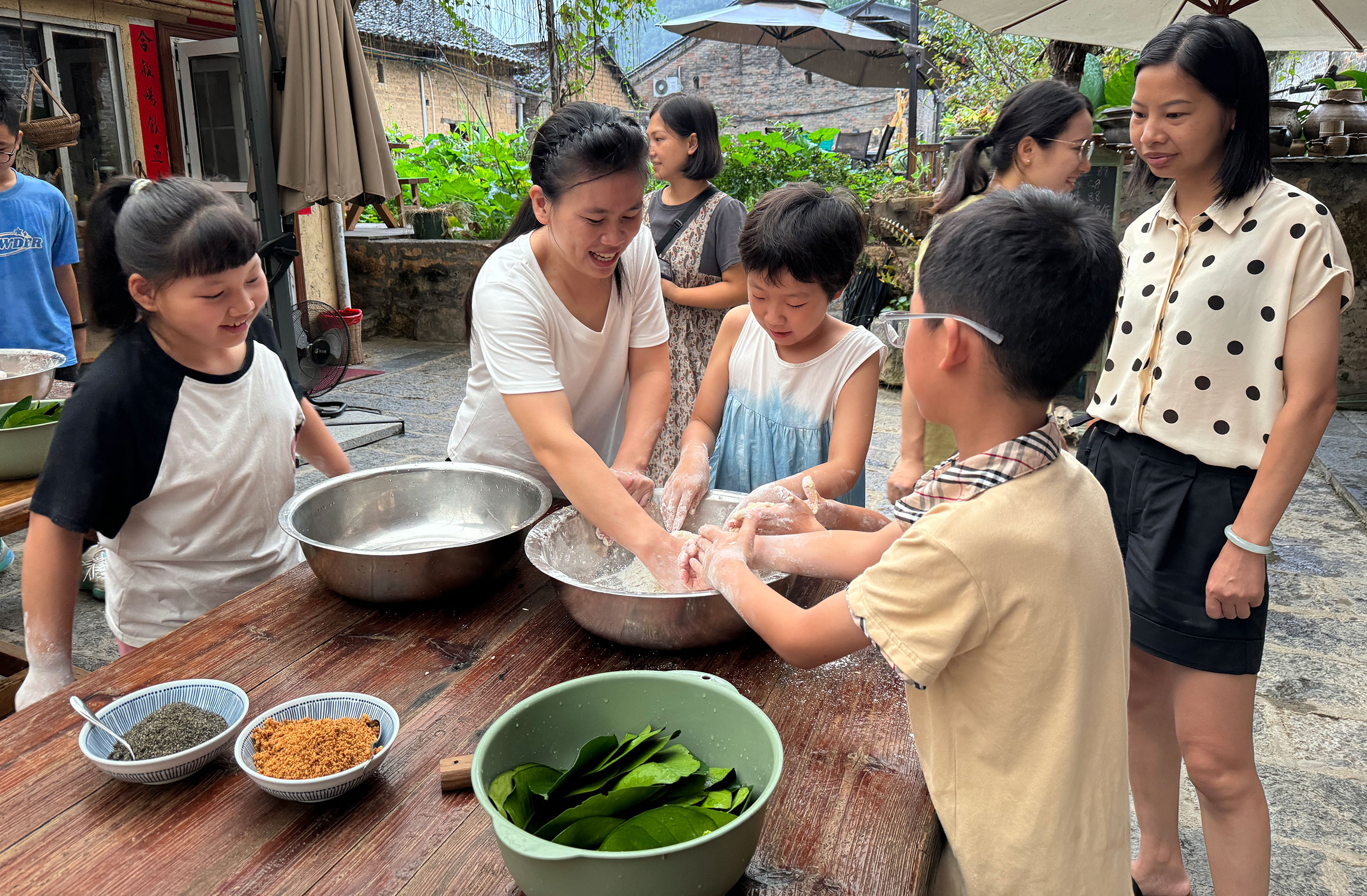 桂林漓江3星游船遇龙河观光乡村农活体验1日私家团
