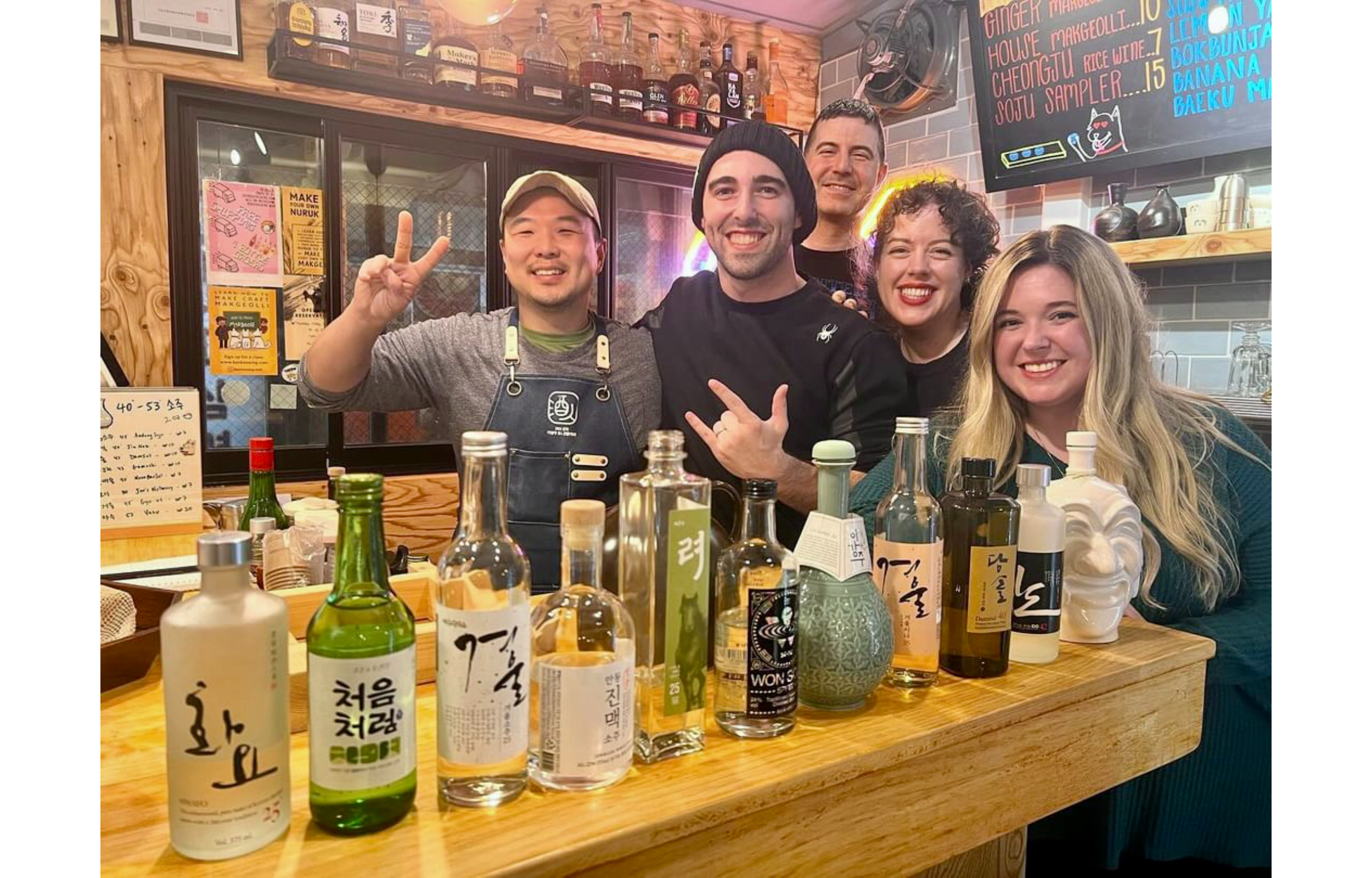 首尔传统烧酒和马格利酒品鉴