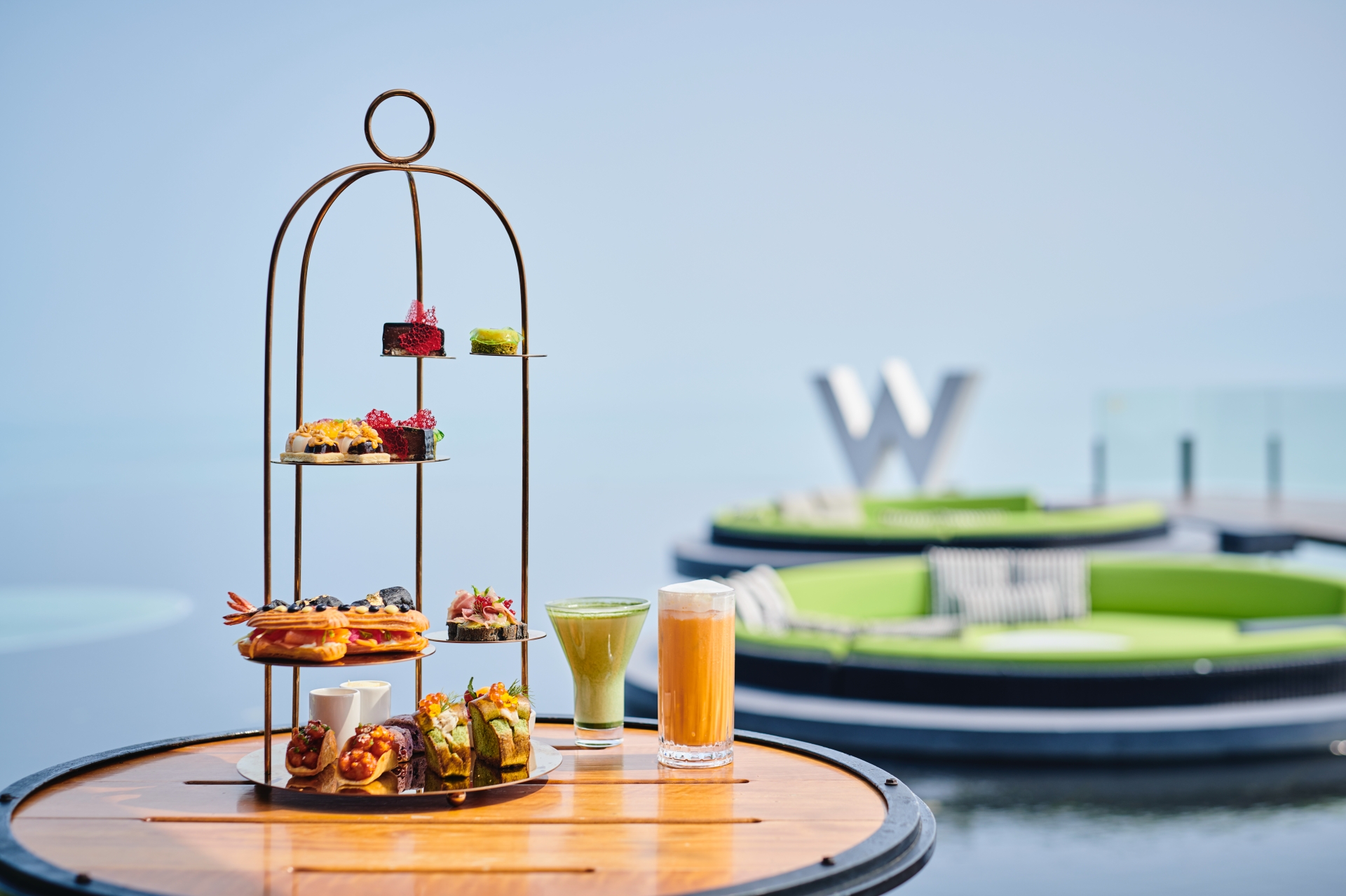 苏梅岛W酒店下午茶体验，W下午茶时光