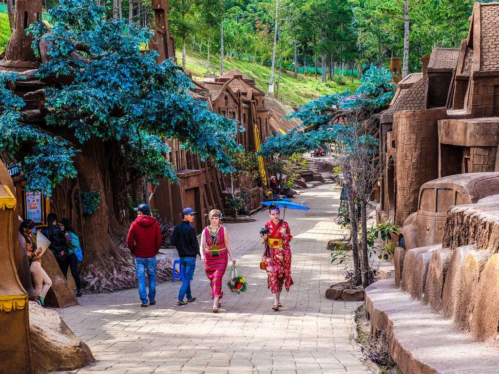 大叻热门景点和瀑布