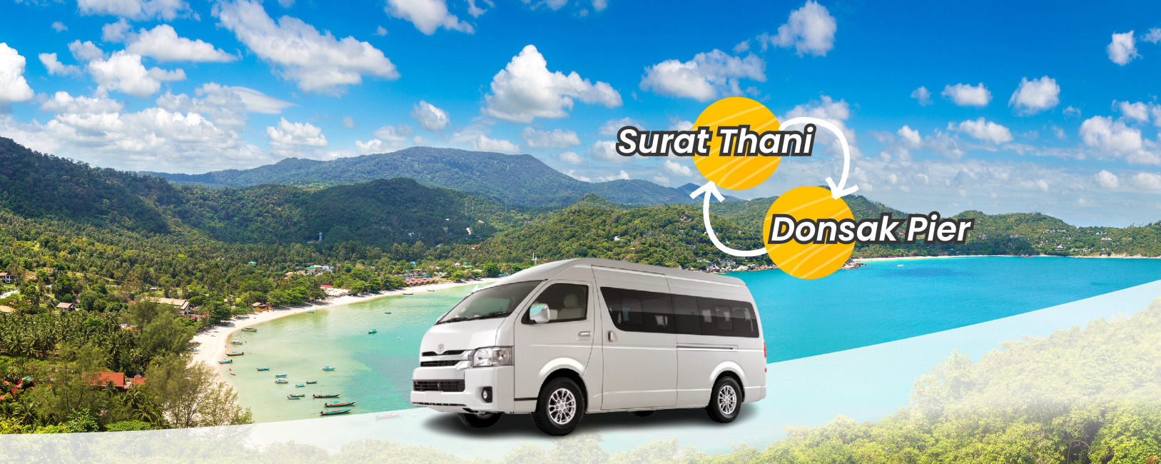 Raja Ferry 私人城市交通接送服务（苏梅岛素叻他尼 - 东萨码头）