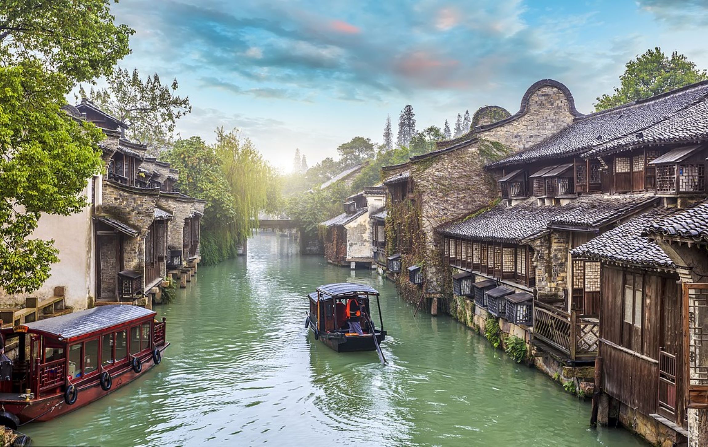 江苏苏州三日游（水乡周庄+中国名园拙政园+寒山寺+枫桥漫步+七里山塘+中国比萨斜塔虎丘塔+赠送船游苏州河&沐手抄经&撞钟祈福））