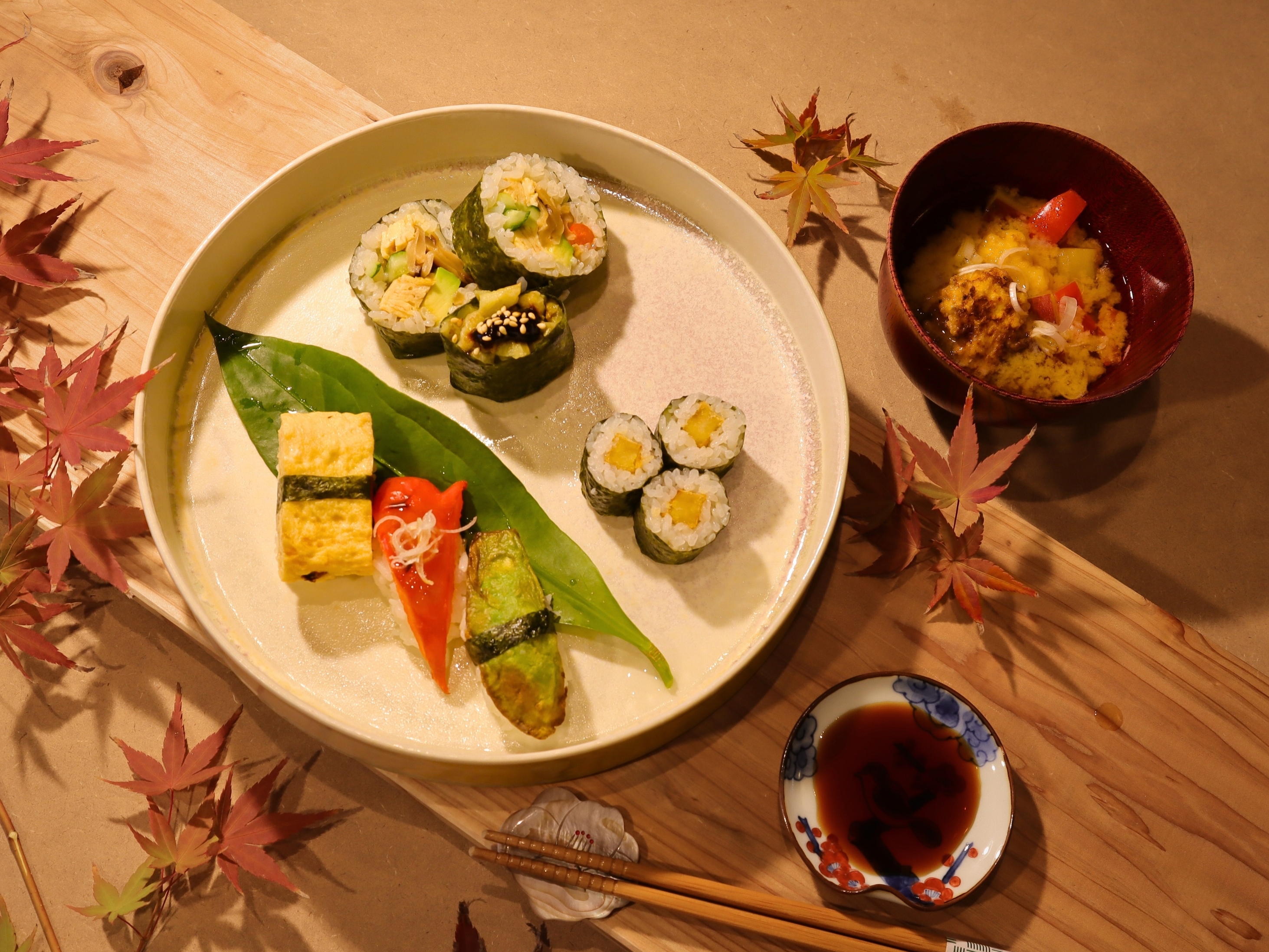 大阪：现代素食寿司烹饪课