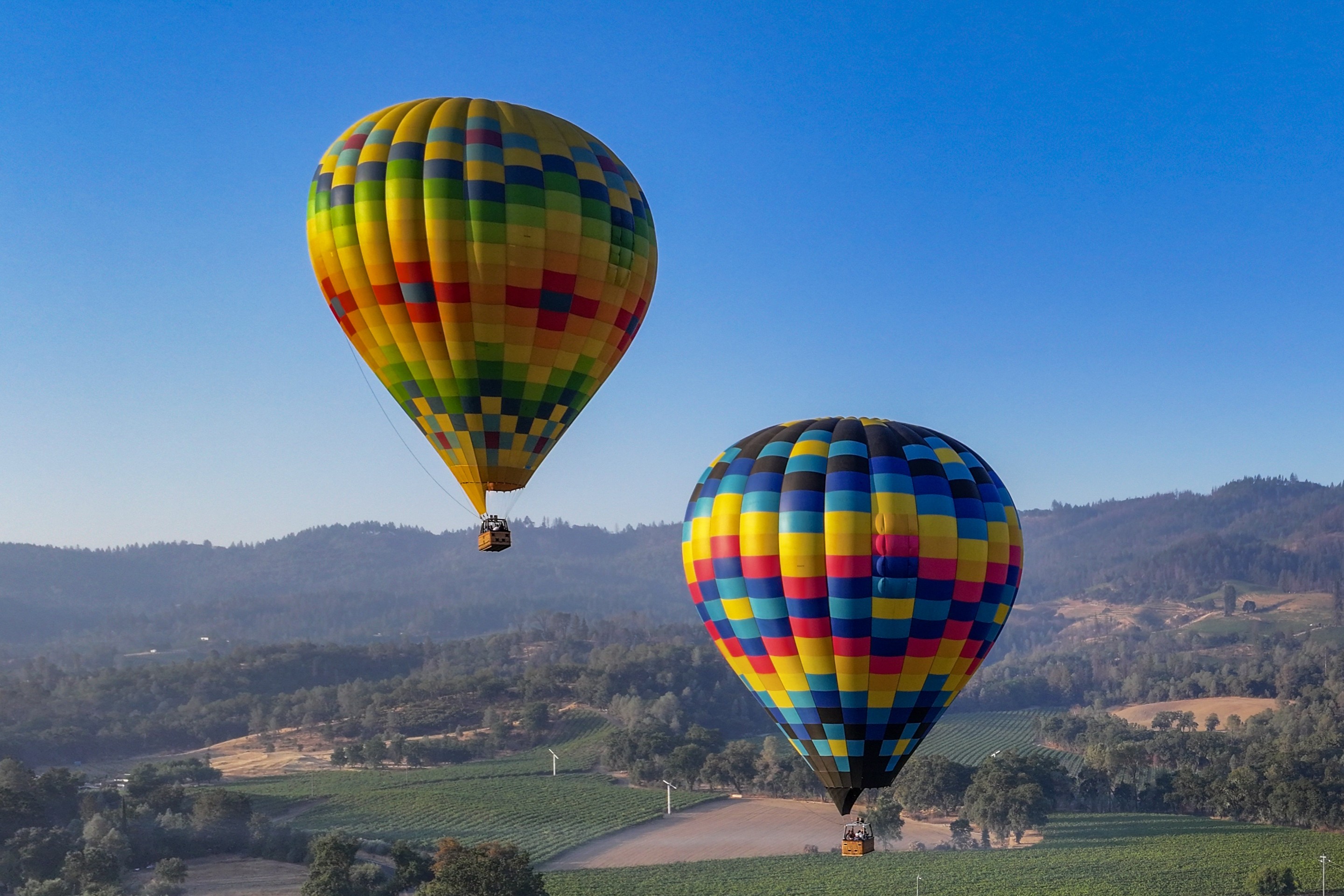 纳帕谷顶级热气球体验 (Premier Balloon Experience in Napa Valley)
