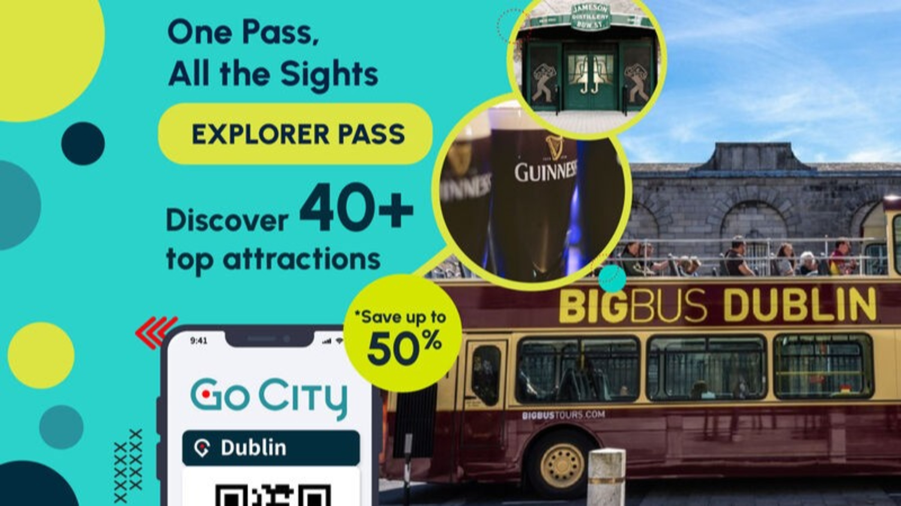 Go City：都柏林探索者通行证