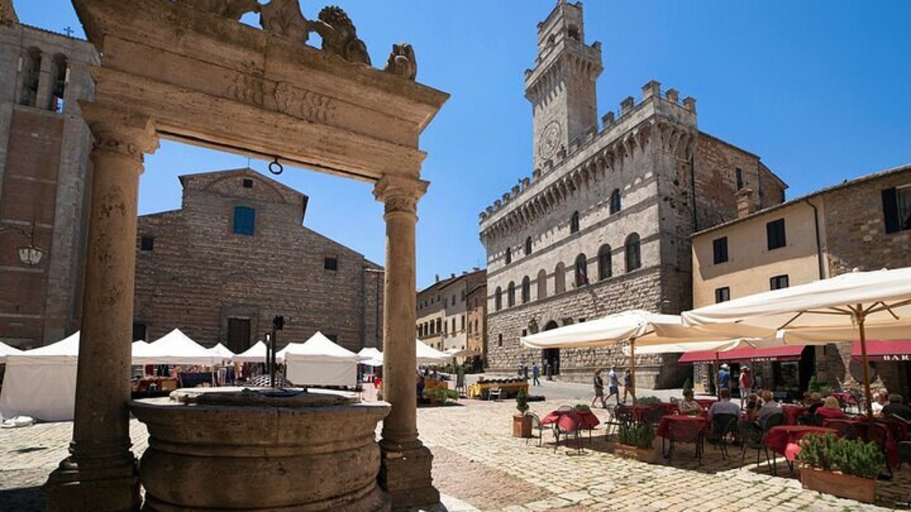 蒙特普齐亚诺托斯卡尼葡萄酒佐午餐之旅