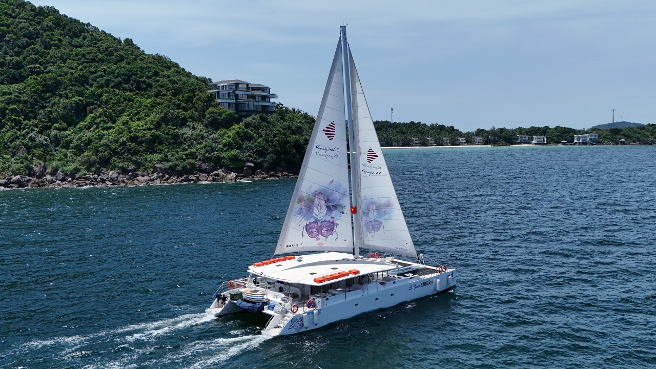 富国岛豪华游艇日落之旅，包含烧烤晚餐派对和烟花 