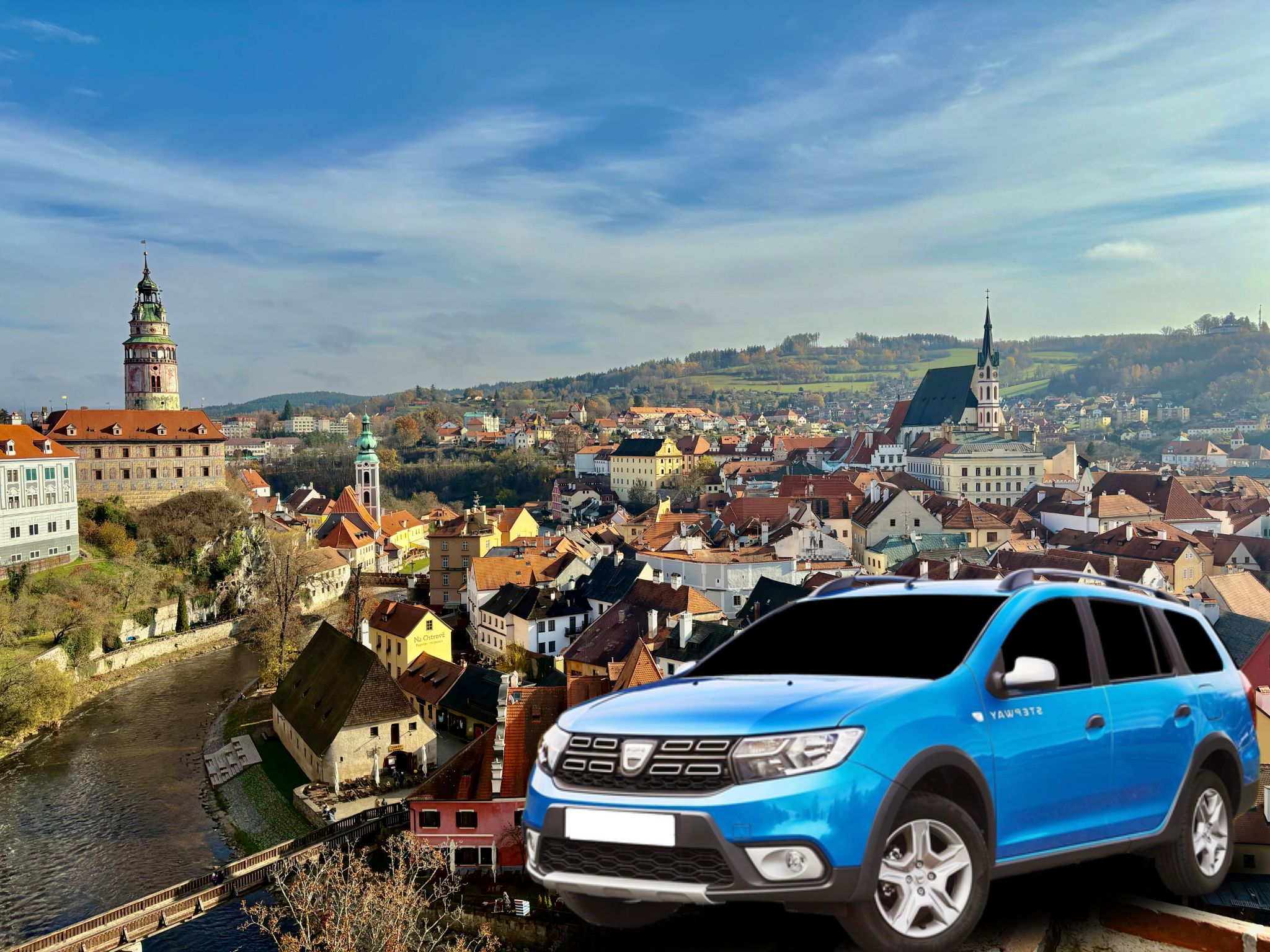 从布拉格出发前往捷克克鲁姆洛夫 (CK) 的私人旅游（含酒店接送服务）