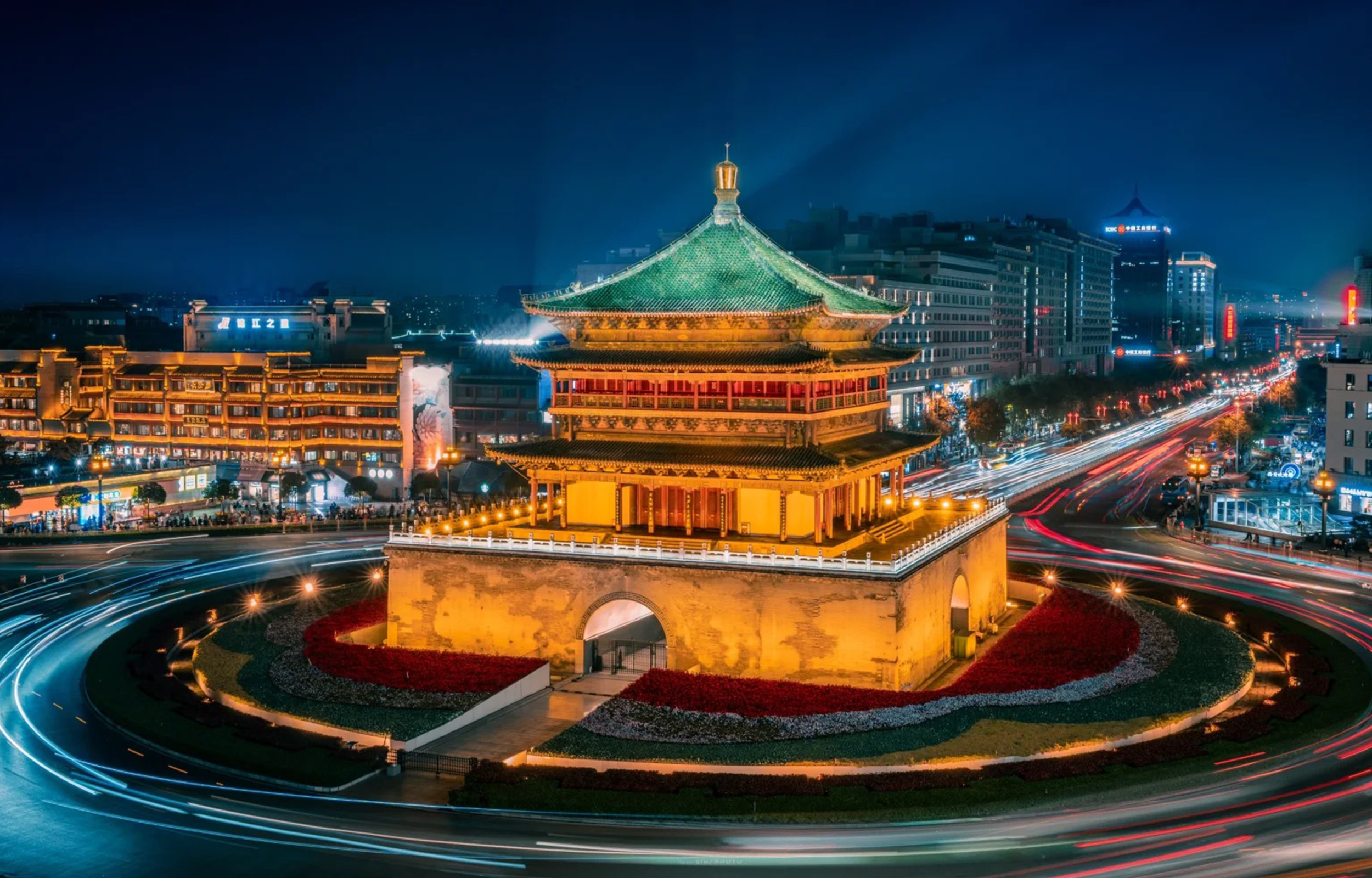 陕西西安高端5日纯游（华清池+兵马俑+大唐不夜城+奇险华山+黄帝陵+壶口瀑布美景+大雁塔北广场喷泉秀+大慈恩寺+西安城墙+地道美食体验）