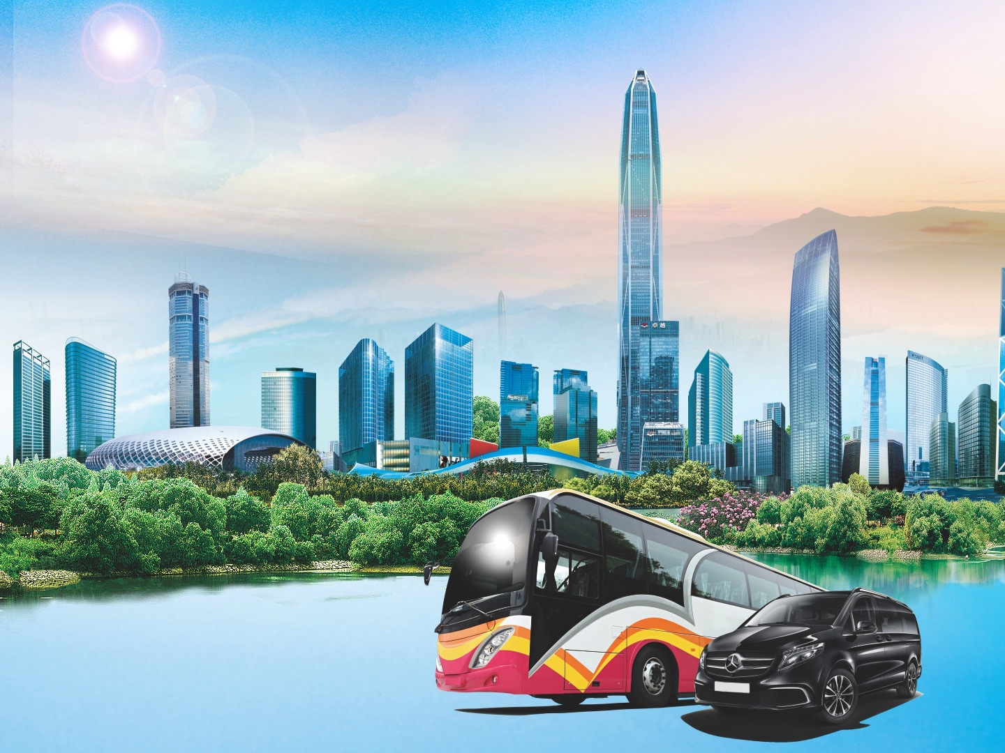 深圳湾口岸来往香港机场巴士车票