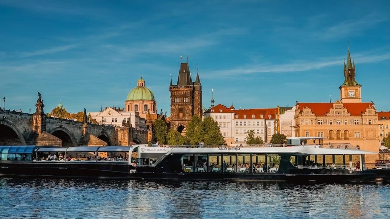 布拉格 (Prague) 游船河体验，附游船地图