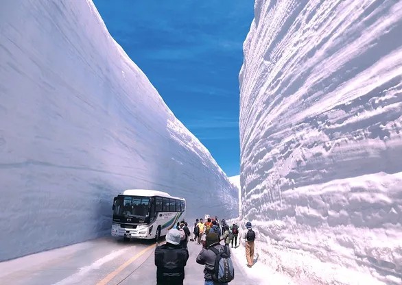 从大阪出发，畅游立山黑部、上高地、白川乡三日巴士之旅
