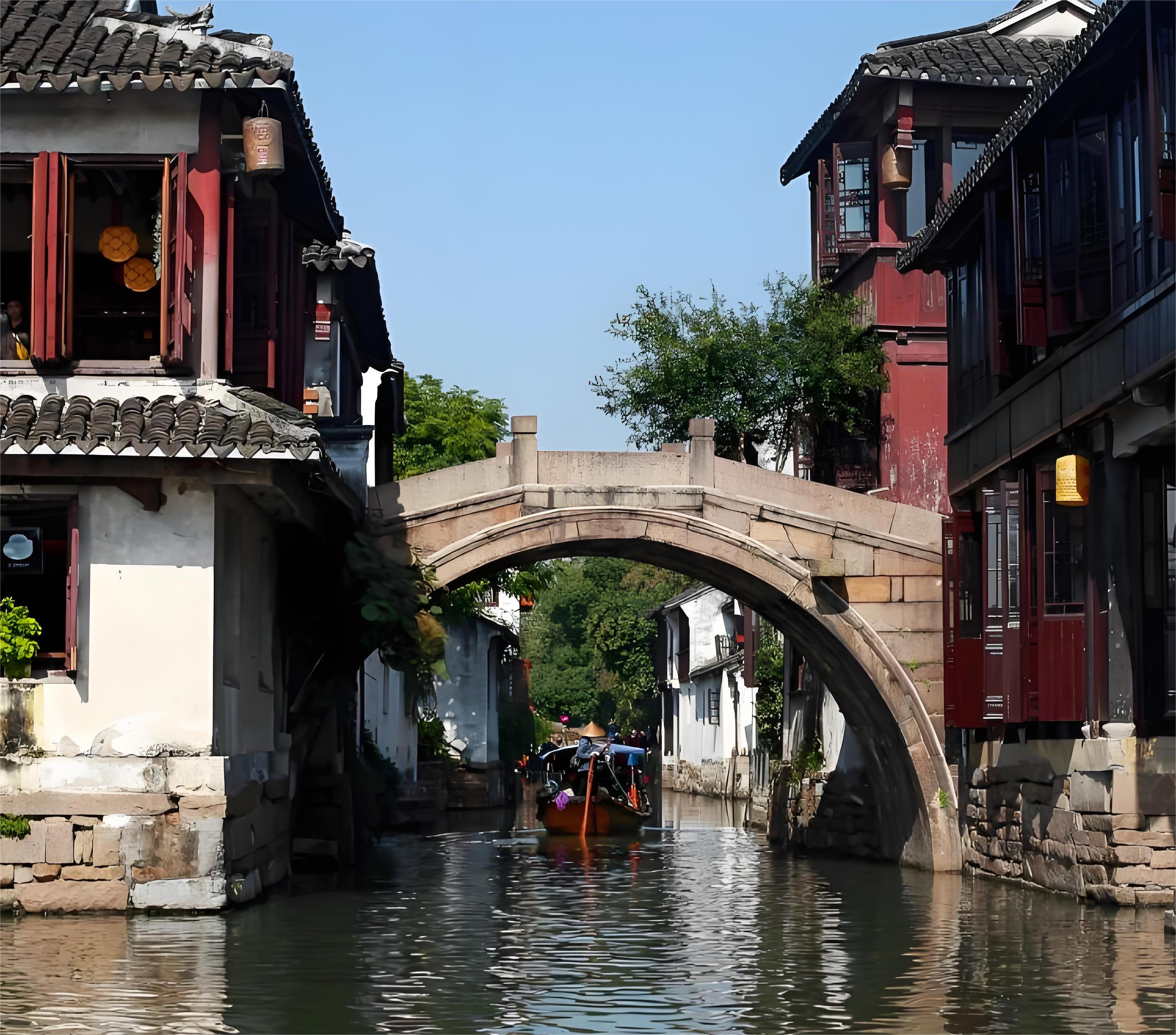 苏州周庄+市区自选景点（拙政园 狮子林 网师园 寒山寺 盘门五选一）