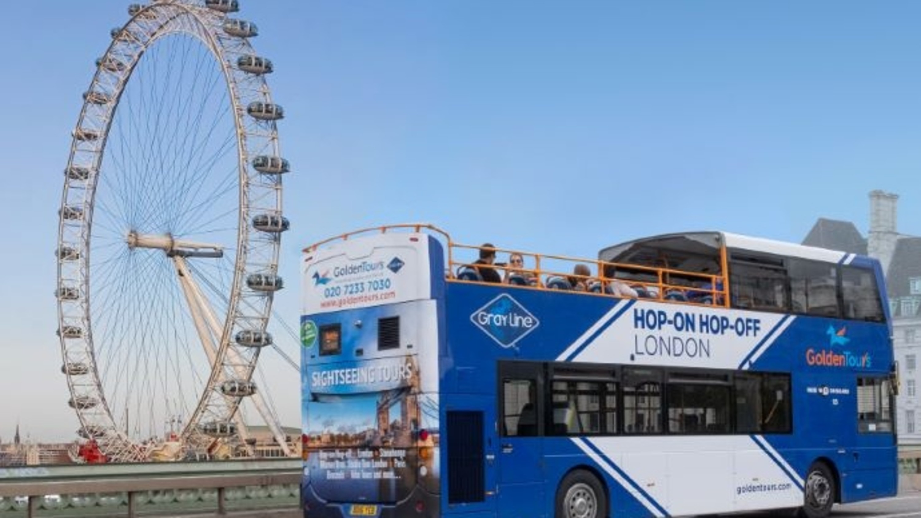 金旅伦敦随上随下观光巴士与伦敦地牢门票