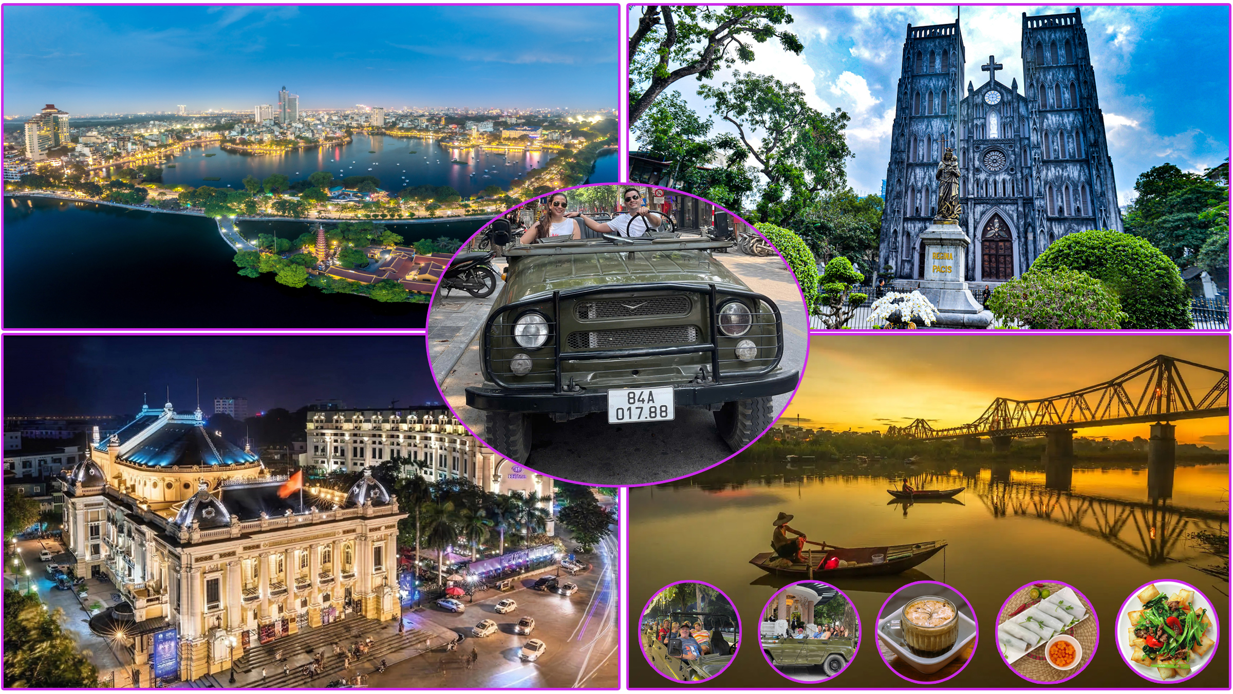 河内美食之旅：专为吃货打造的吉普车之旅