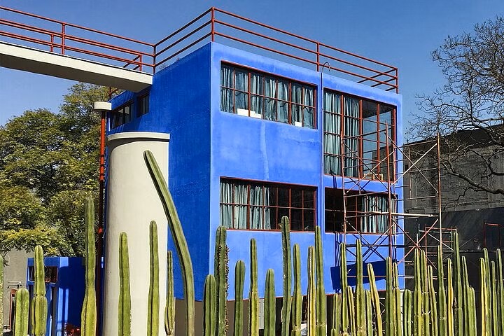 墨西哥城 دييغو 里维拉和芙烈达 · 卡萝故居博物馆之旅