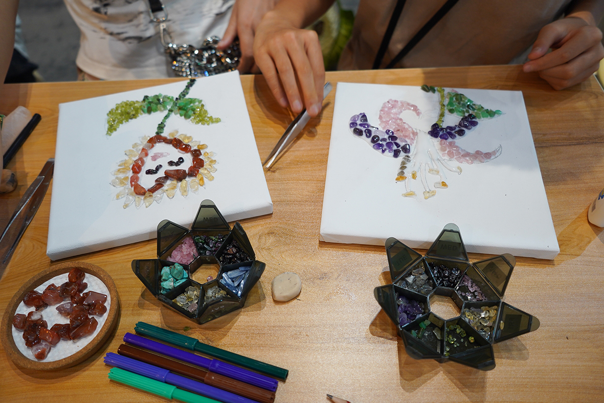 宝石画创作体验