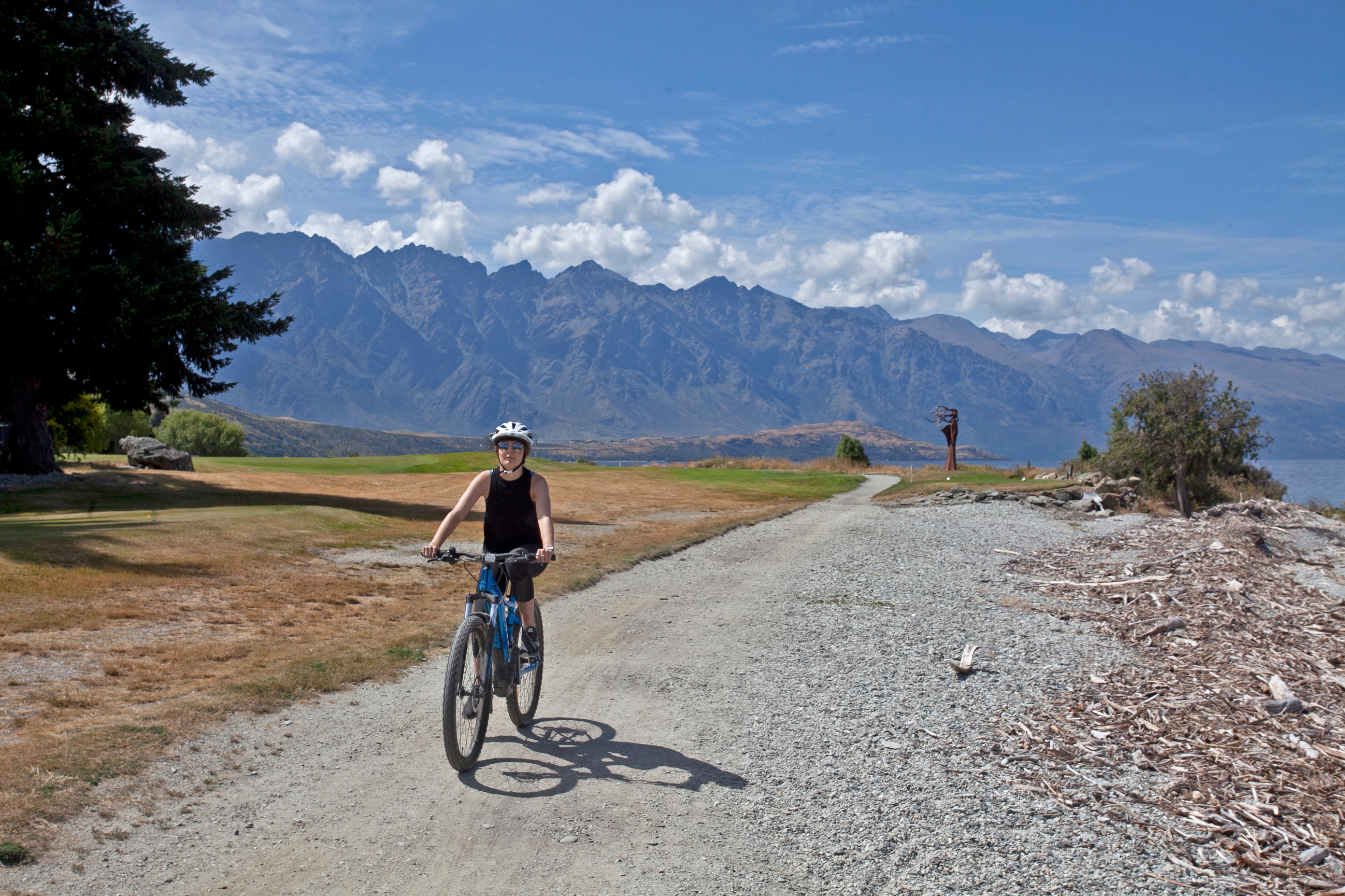 从箭镇到皇后镇的单程穿梭巴士之旅