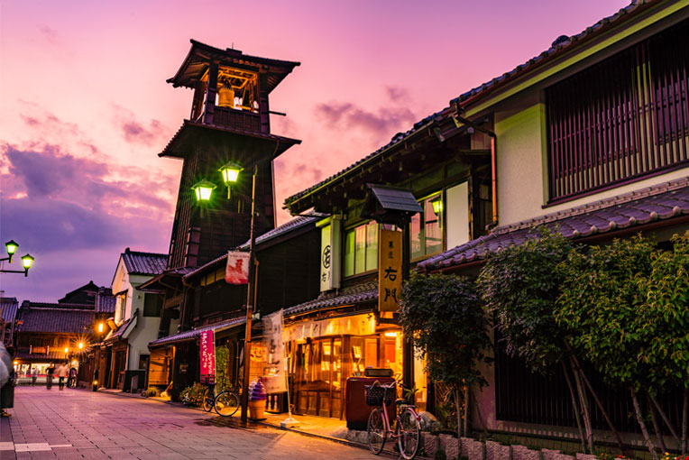 角川武藏野博物馆＆盆栽美术馆＆小江户川越一日游（东京出发）