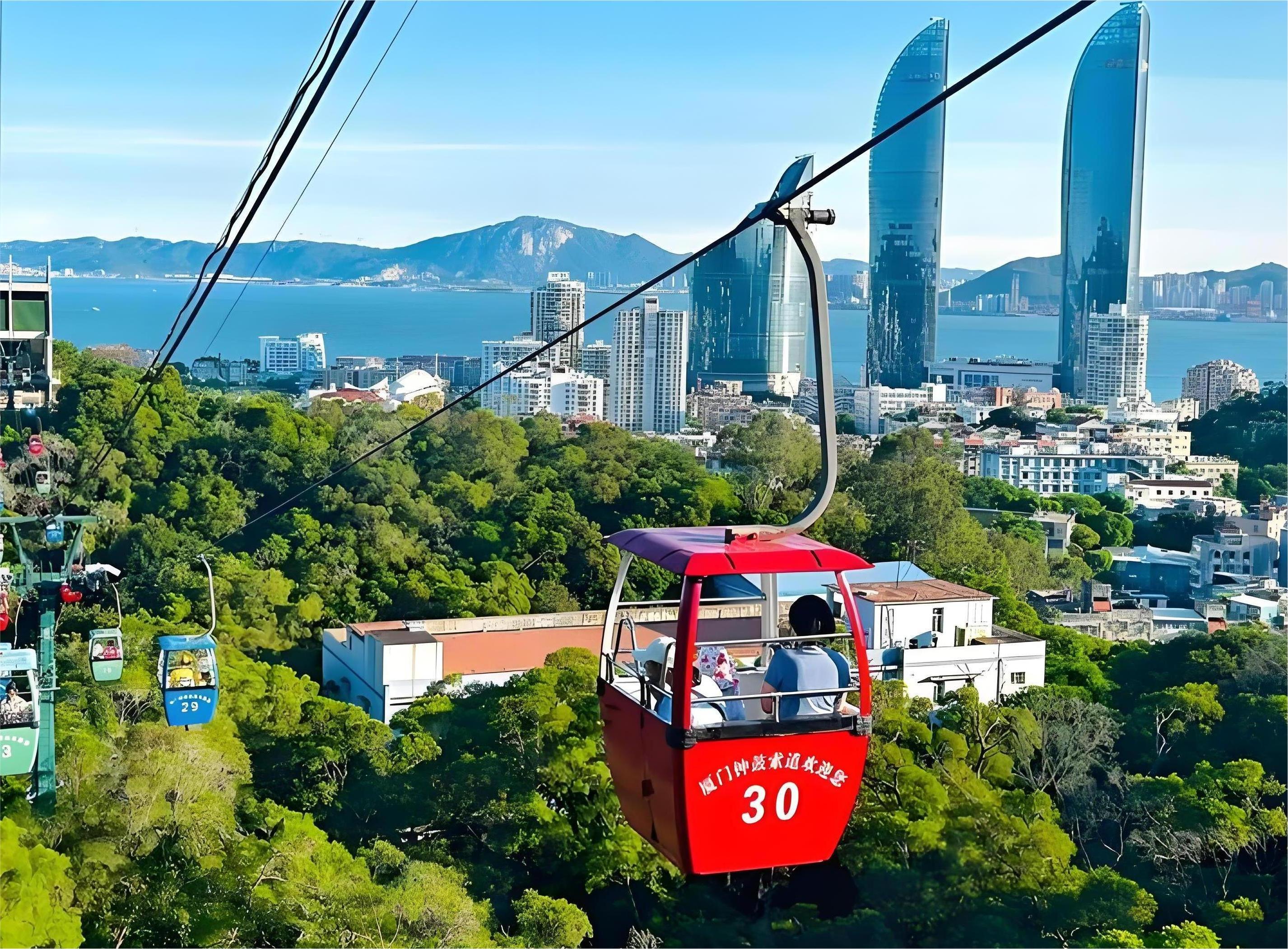 厦门钟鼓索道 南普陀寺 厦门大学外观 环岛路 曾厝垵 私人导览1日游