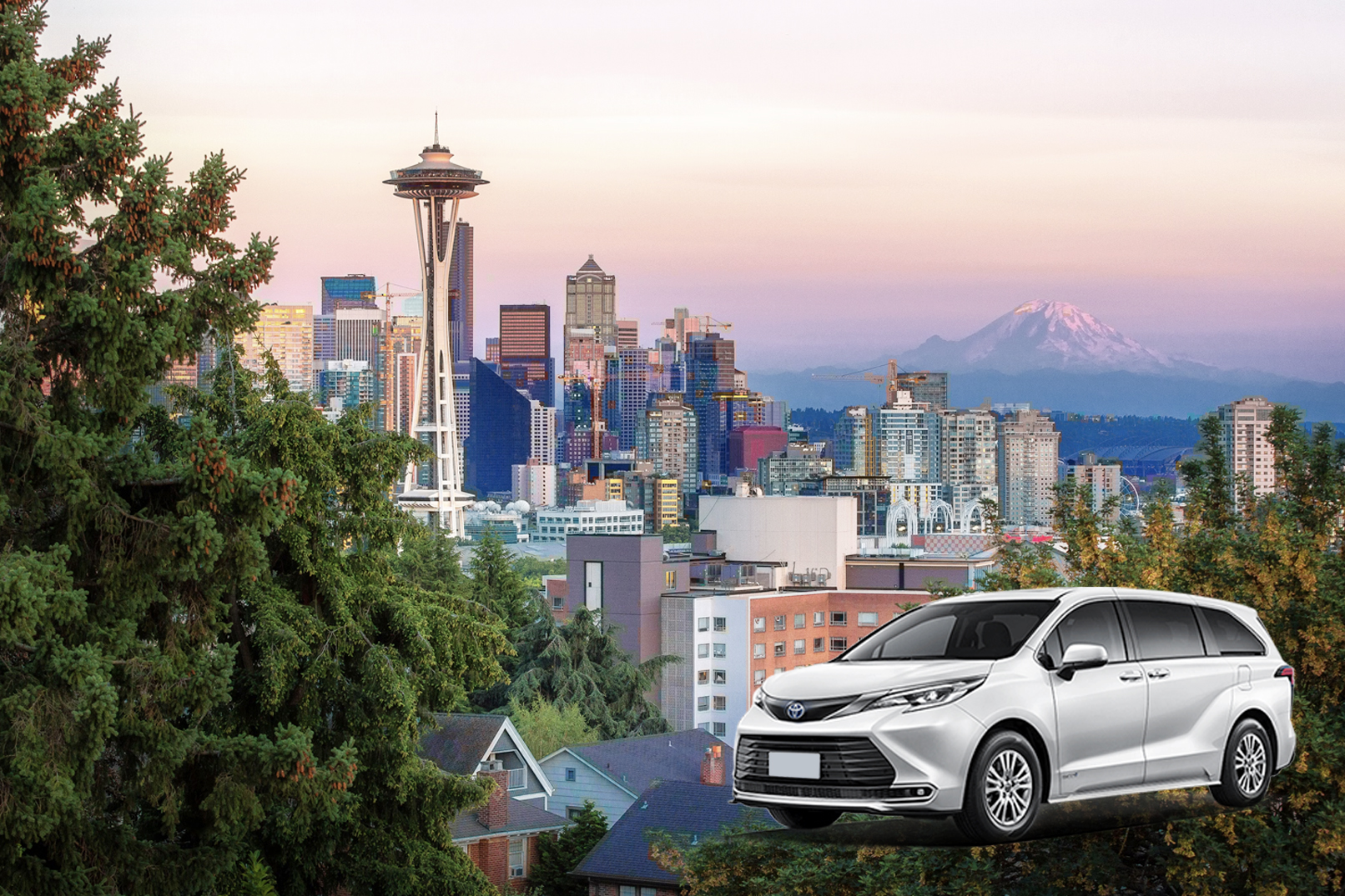 西雅图经典市区一日包车游