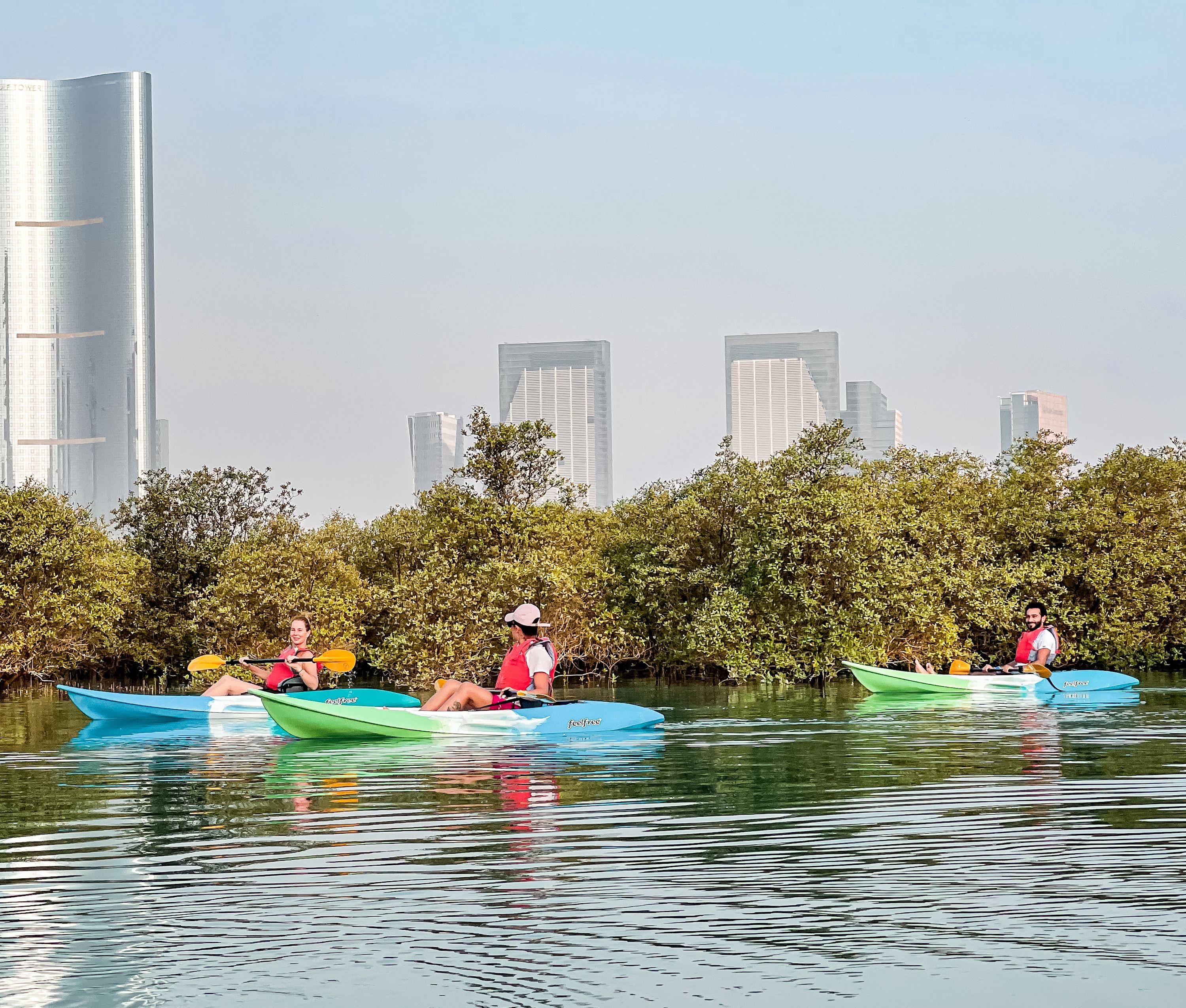 阿布达比中央公园导览皮划艇之旅