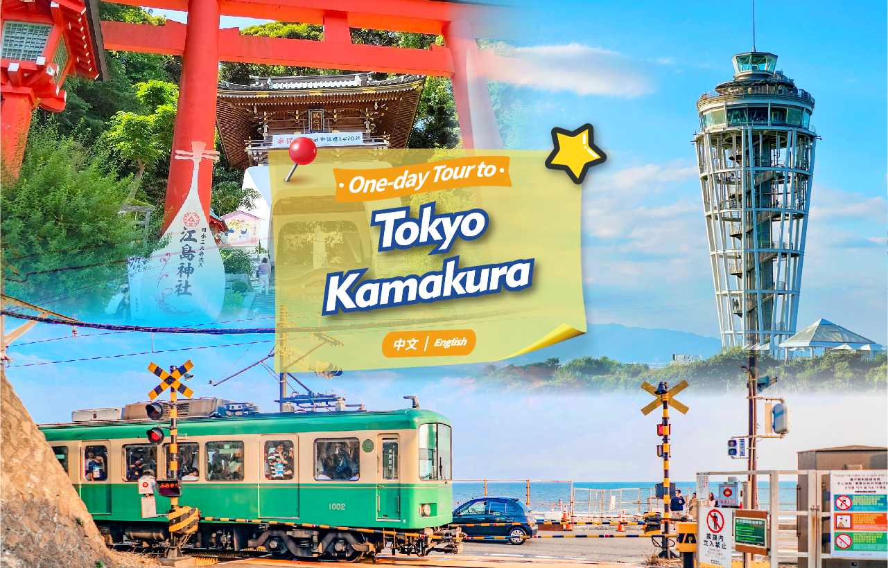 【镰仓｜赠送小金龟纪念品&电车体验】镰仓大佛&镰仓电车体验&镰仓高中&江之岛&鹤冈八幡宫&小町通东京镰仓一日游（东京出发）