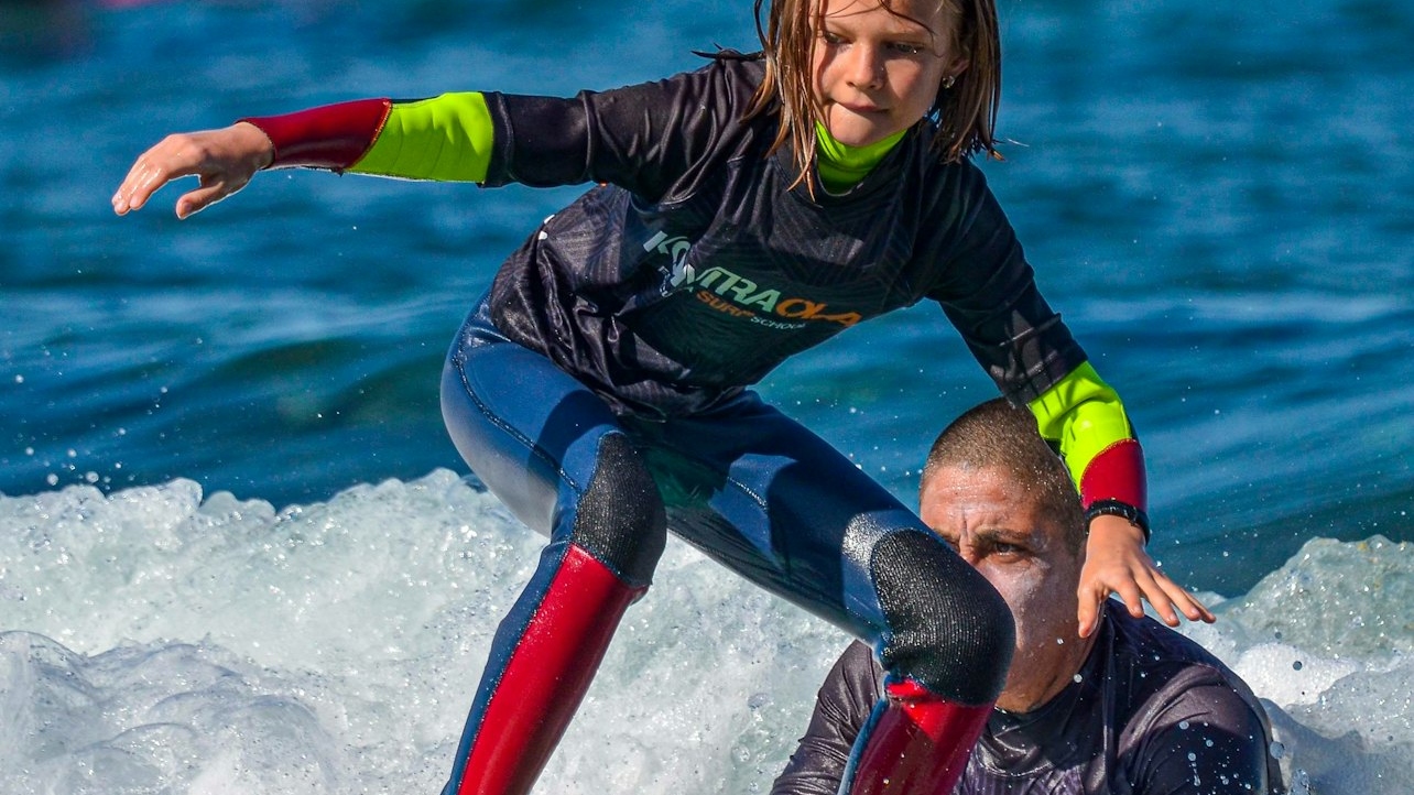 美洲海滩冲浪课程