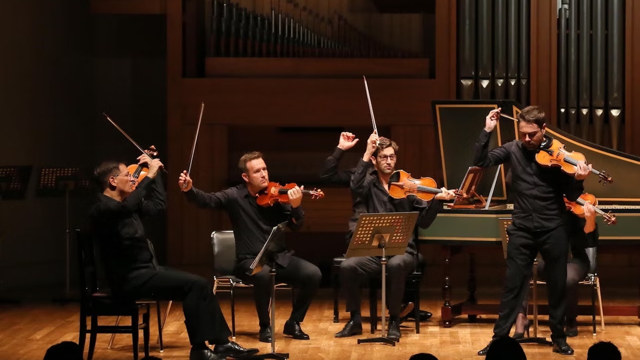 威尼斯圣维达教堂 (Church of San Vidal) 的威尼斯解读音乐会 (Interpreti Veneziani concert)