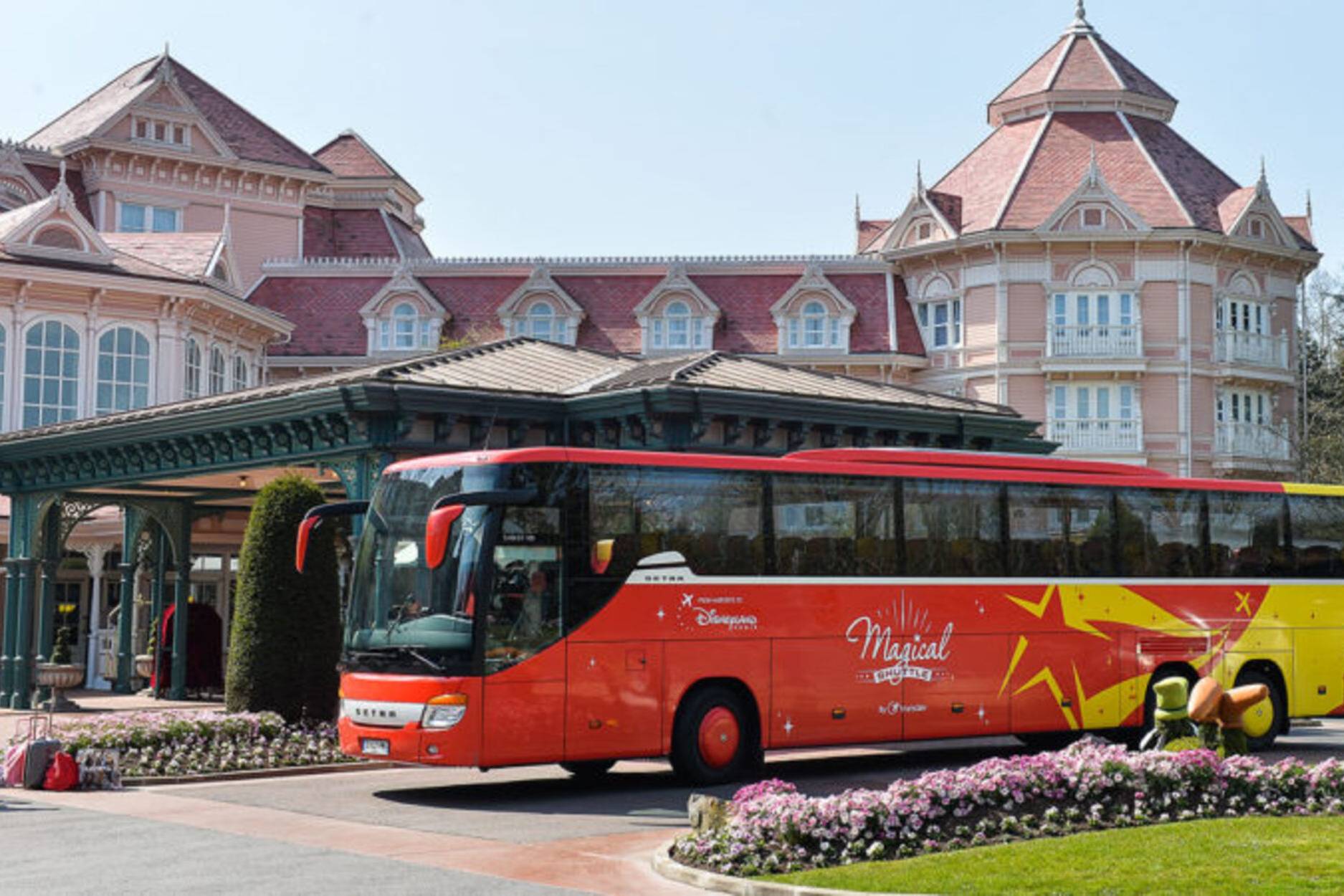 巴黎戴高乐机场／奥利机场－迪士尼乐园 mágico 巴士