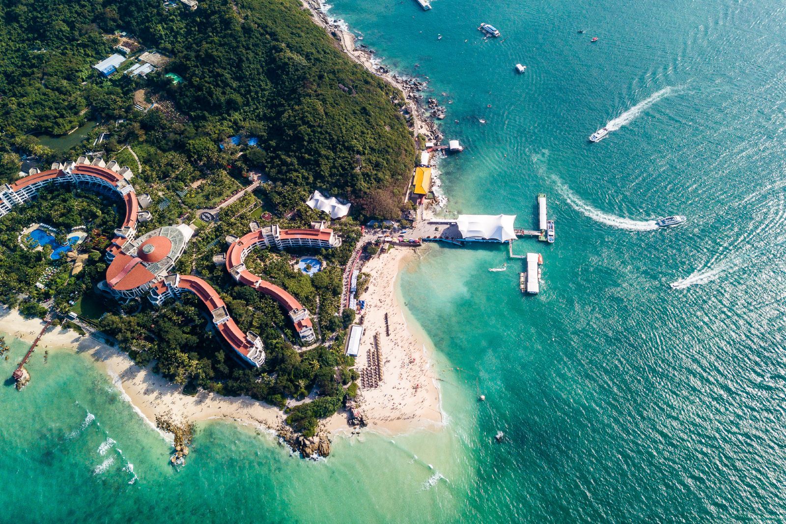 三亚蜈支洲岛  亚龙湾热带天堂森林公园 私人导览一日游