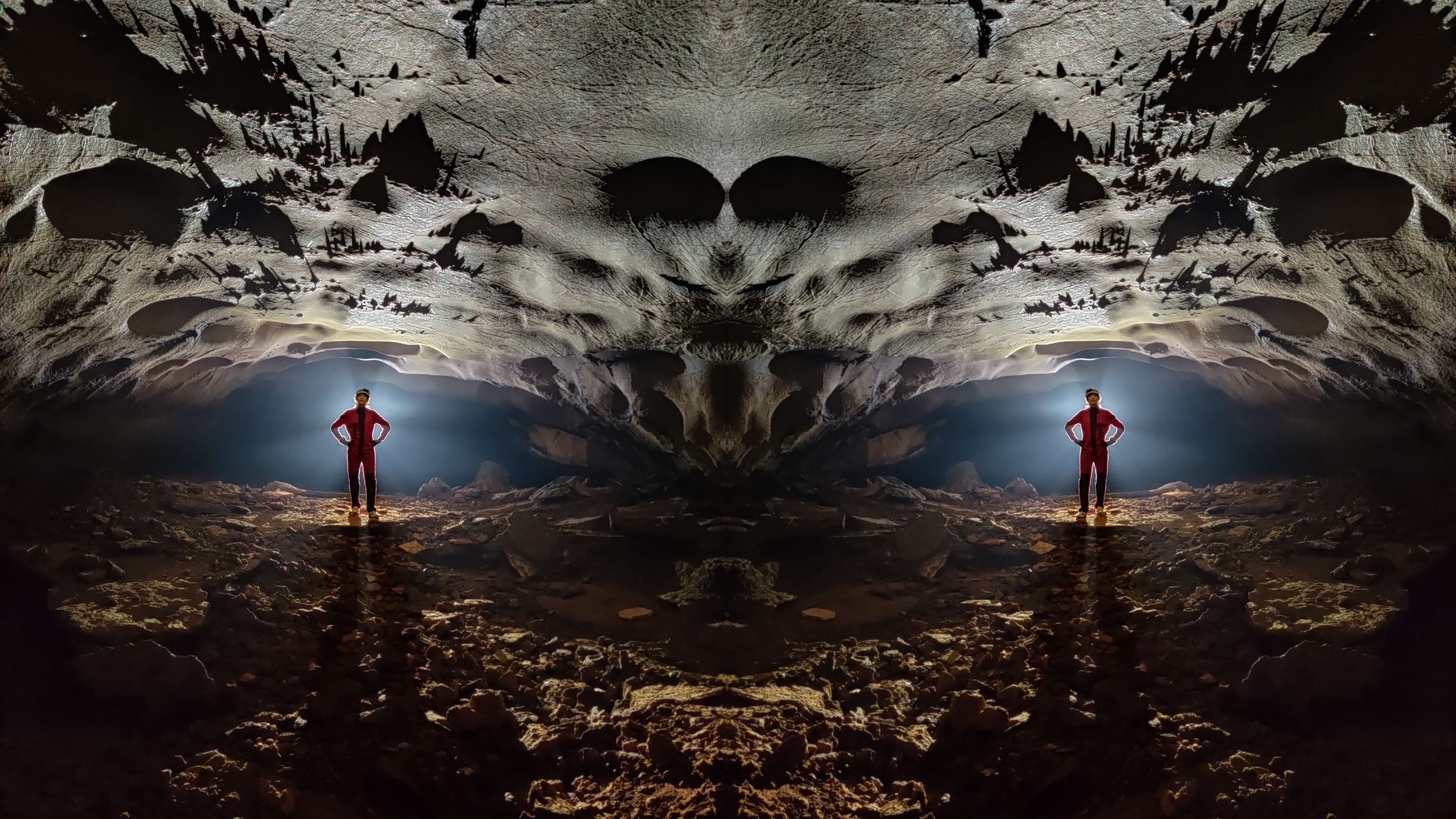 桂林燕子洞探险，索降一日游