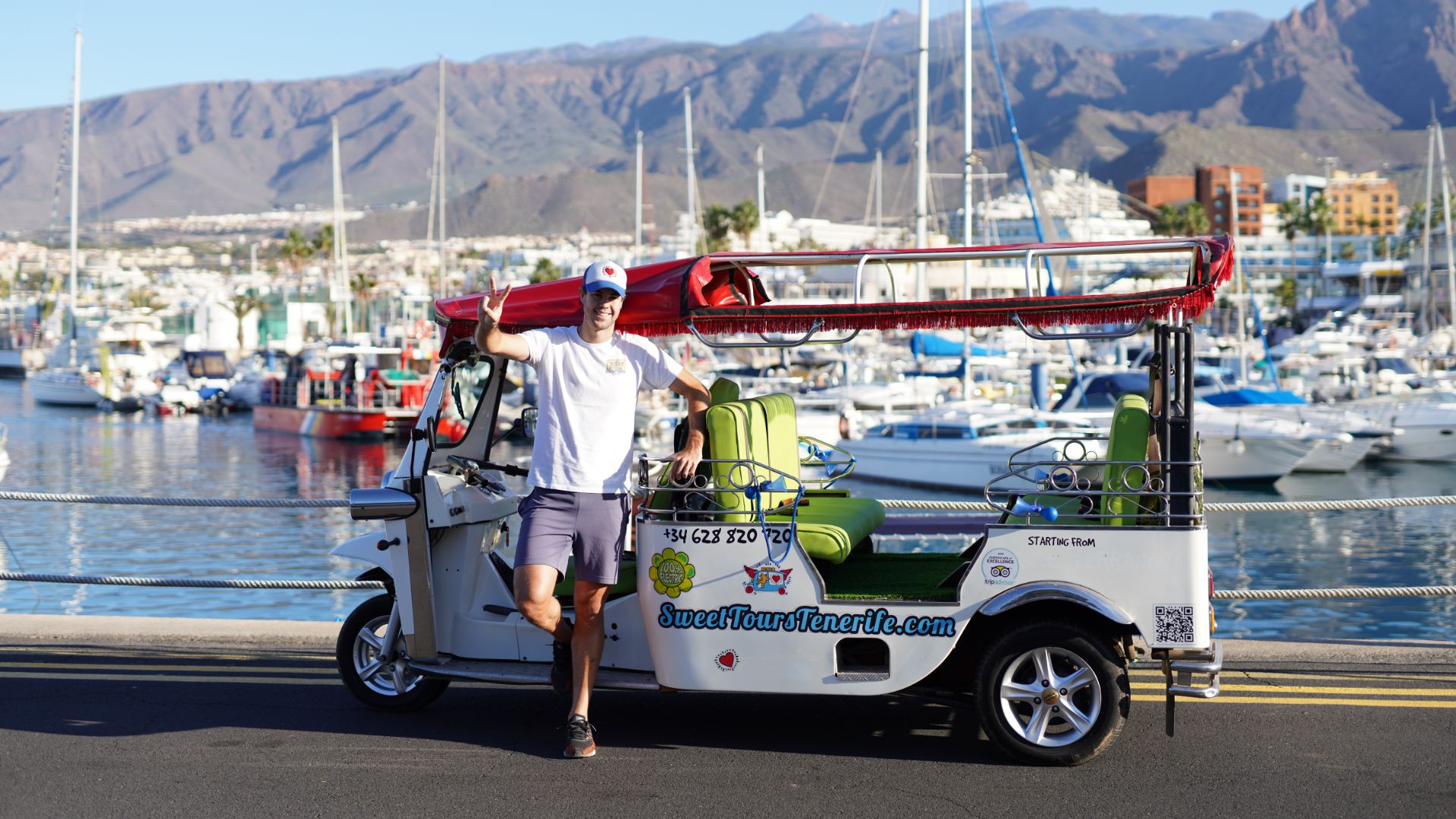 特内里费岛阿德赫海岸和秘密火山双人嘟嘟车之旅