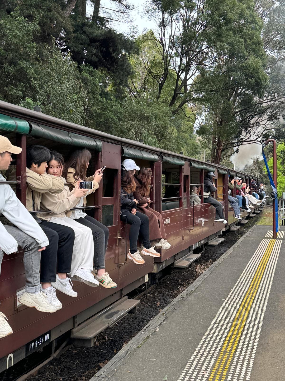 从墨尔本出发的普芬比利蒸汽火车 (Puffing Billy Steam Train) 之旅